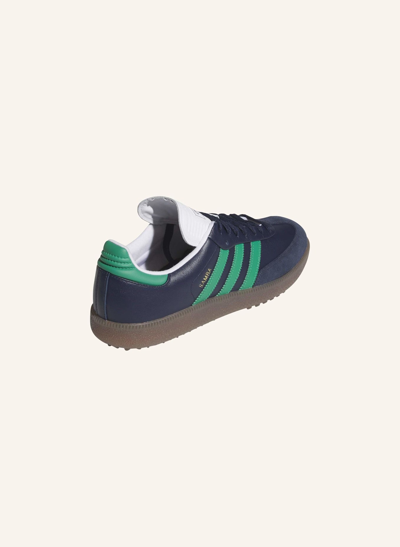 adidas Originals Golfschuhe SAMBA: BLAU/ GRÜN/ WEISS