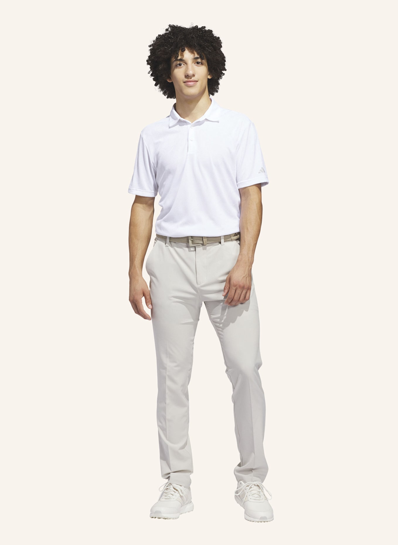adidas ULTIMATE365 TAPERED GOLFHOSE: BEIGE