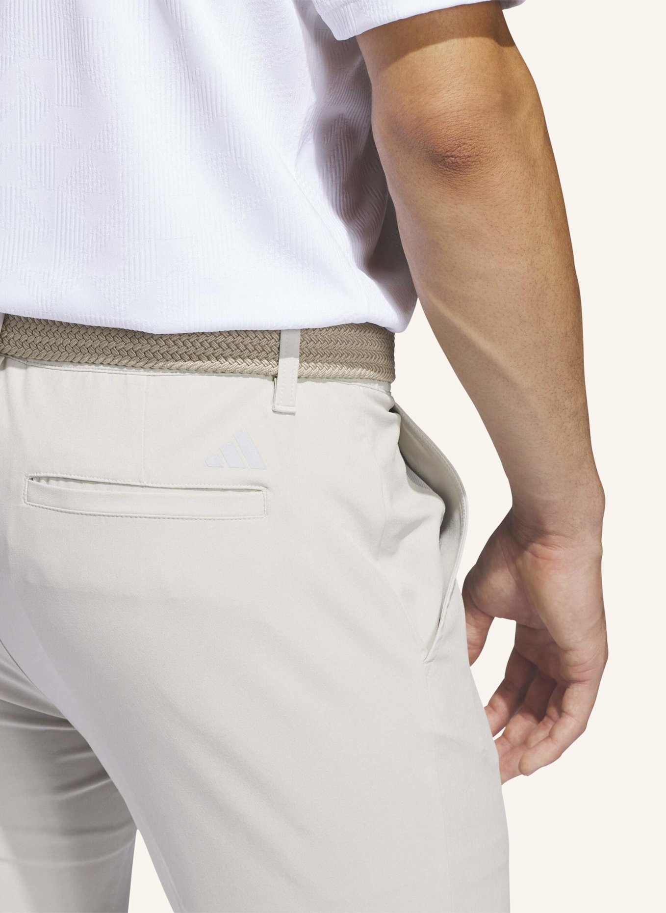 adidas ULTIMATE365 TAPERED GOLFHOSE: BEIGE