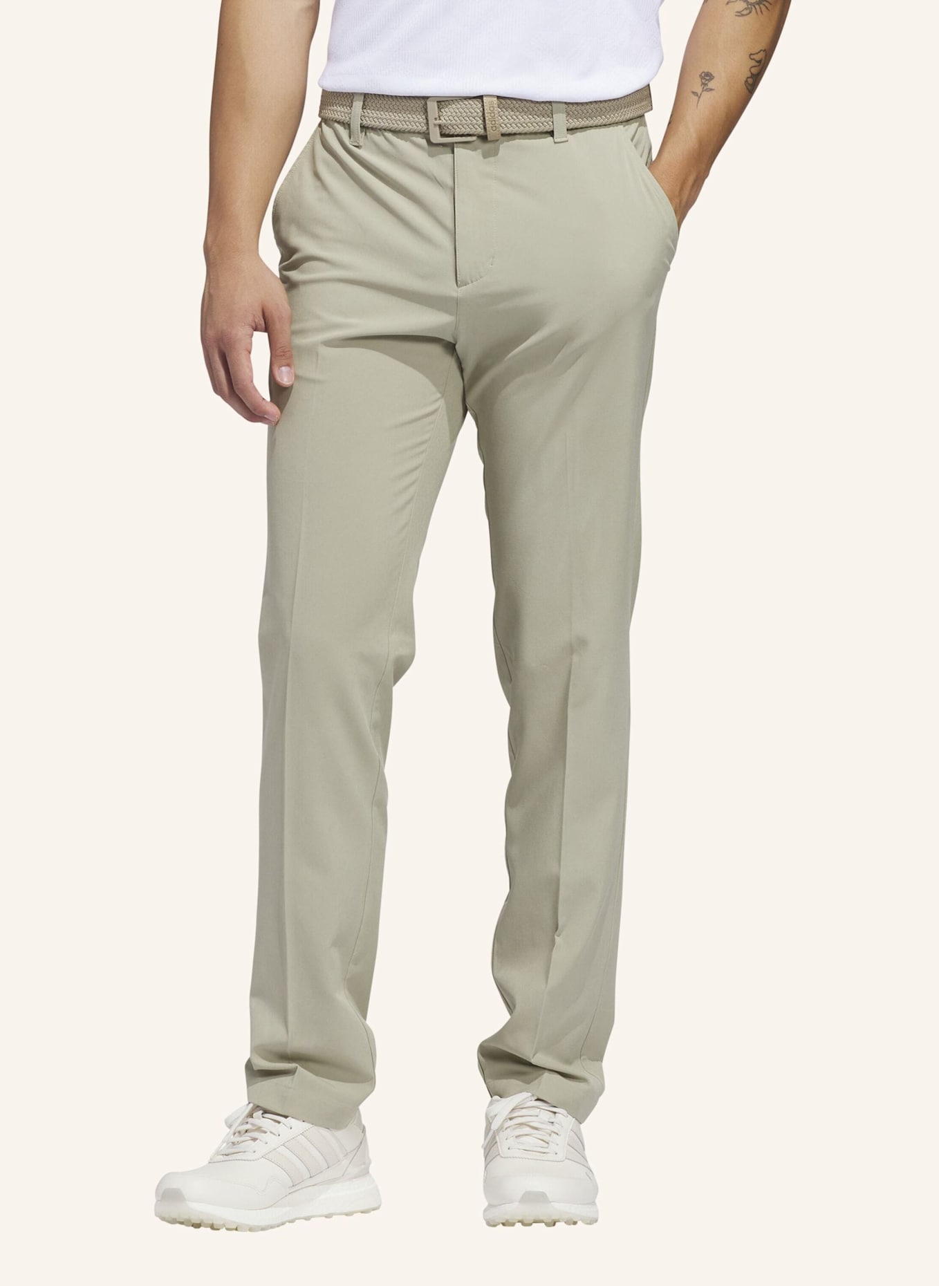 adidas ULTIMATE365 TAPERED GOLFHOSE: BRAUN