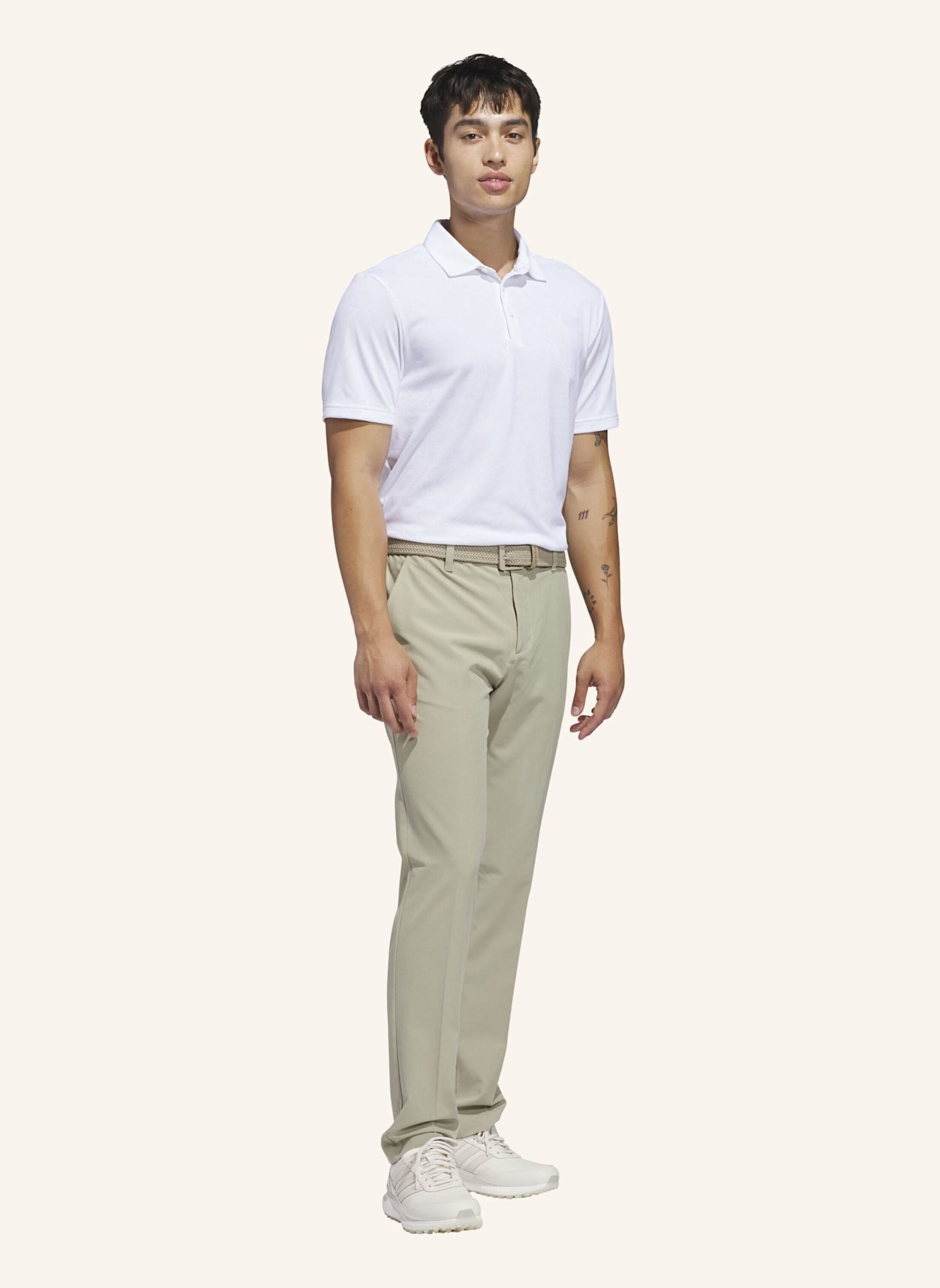 adidas ULTIMATE365 TAPERED GOLFHOSE: BRAUN