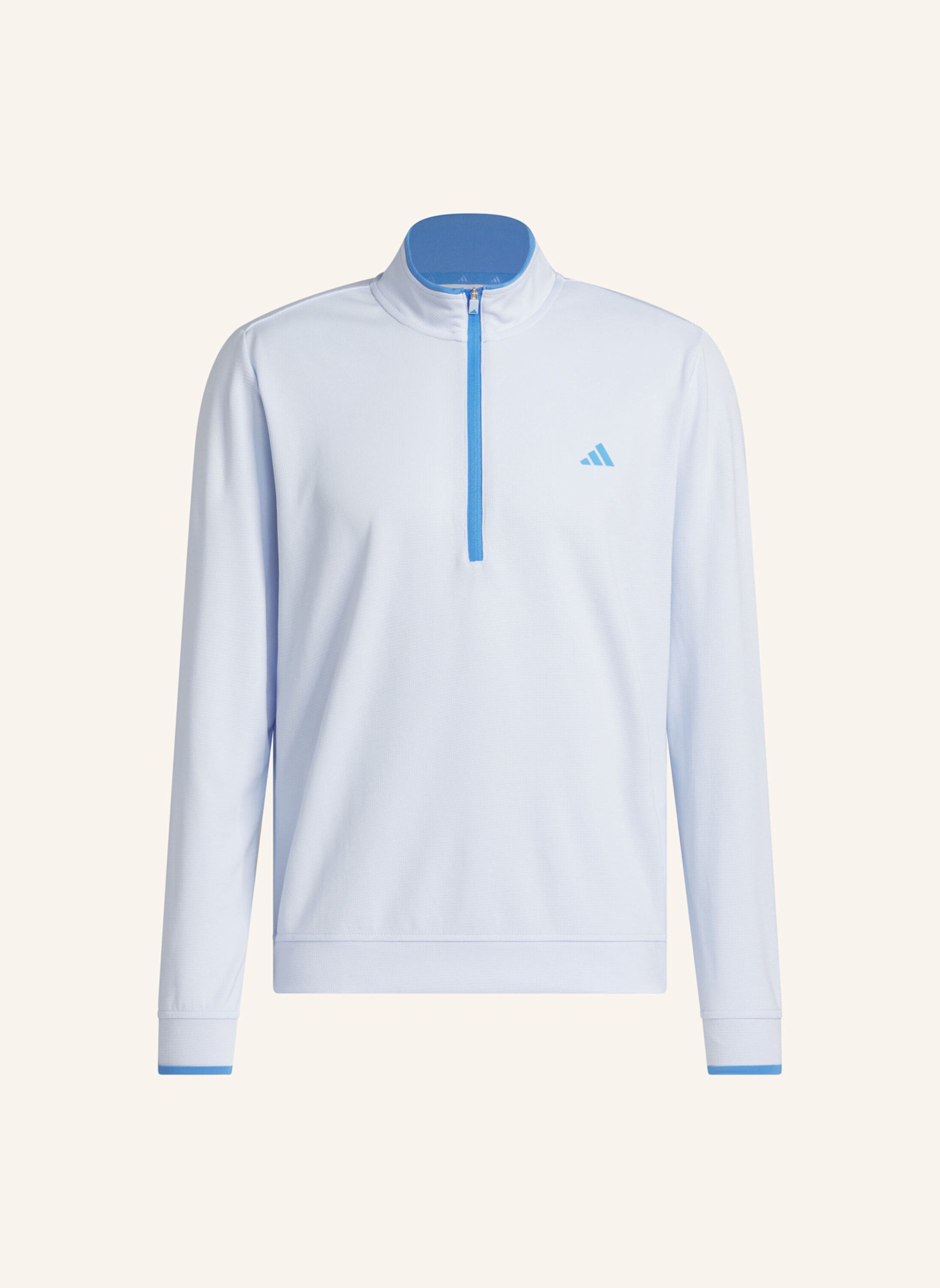adidas LIGHTWEIGHT HALF-ZIP OBERTEIL: BLAU