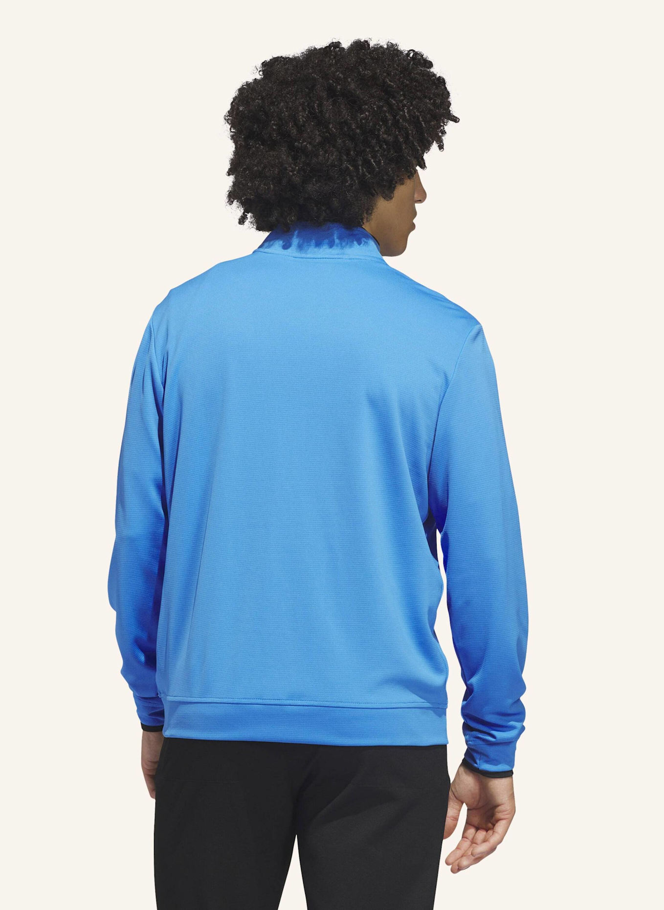 adidas LIGHTWEIGHT HALF-ZIP OBERTEIL: BLAU