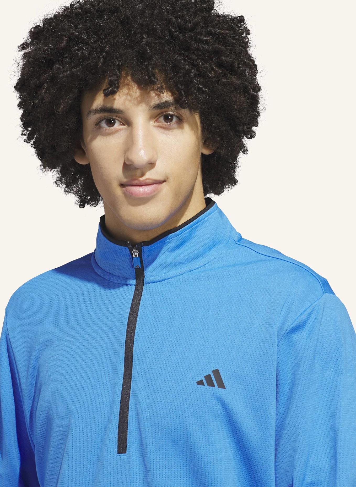 adidas LIGHTWEIGHT HALF-ZIP OBERTEIL: BLAU