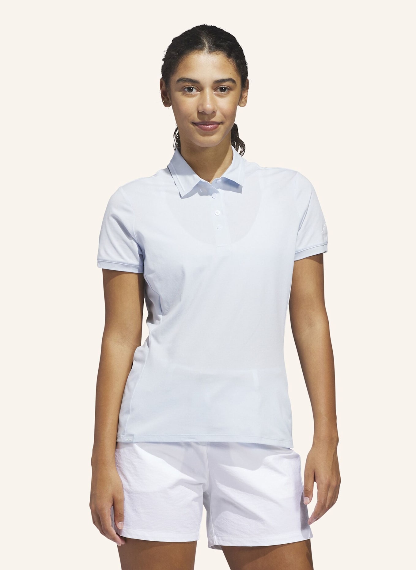 adidas ULTIMATE365 TOUR TWISTKNIT POLOSHIRT: BLAU