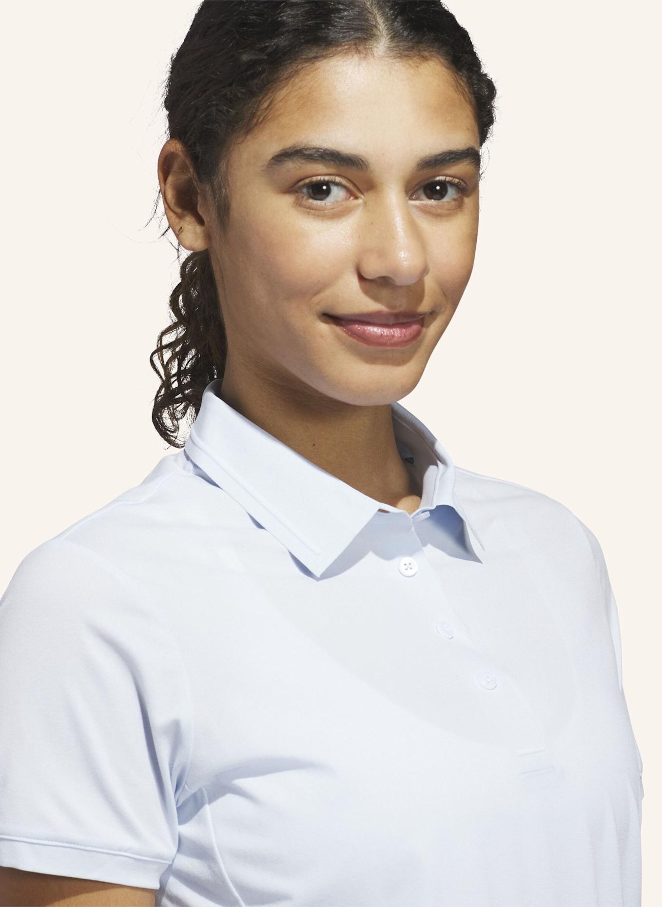 adidas ULTIMATE365 TOUR TWISTKNIT POLOSHIRT: BLAU