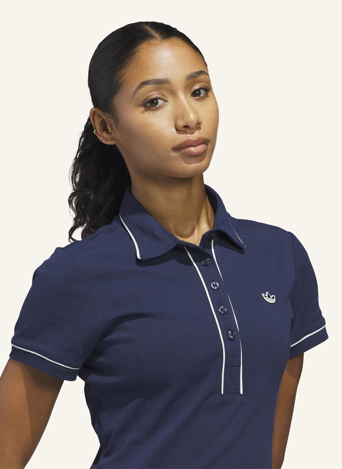 adidas Originals Piqué-Polokleid ORIGINALS: BLAU