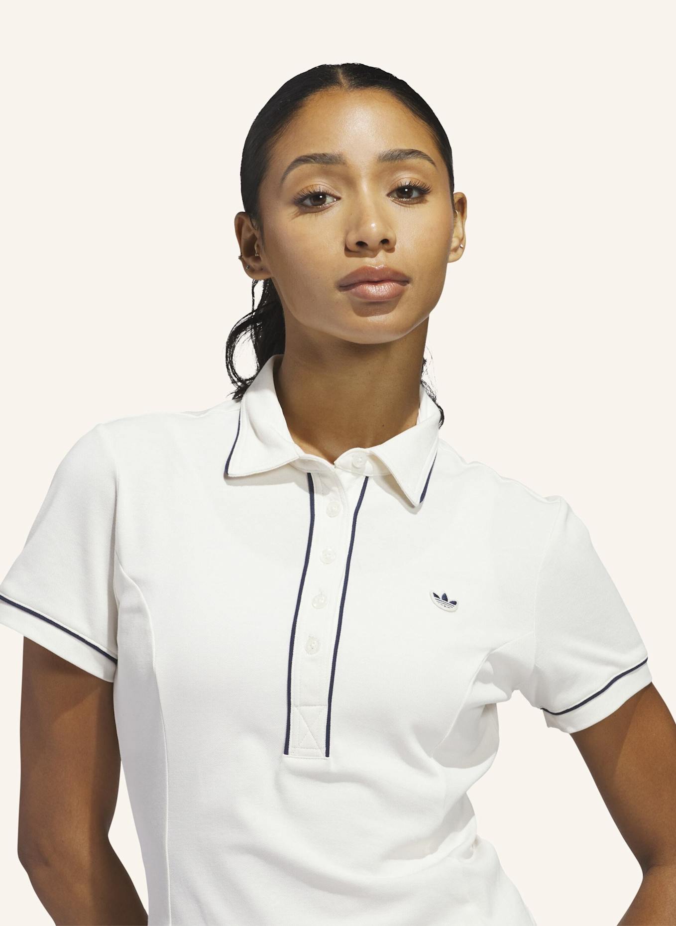 adidas Originals Piqué-Polokleid ORIGINALS: WEISS