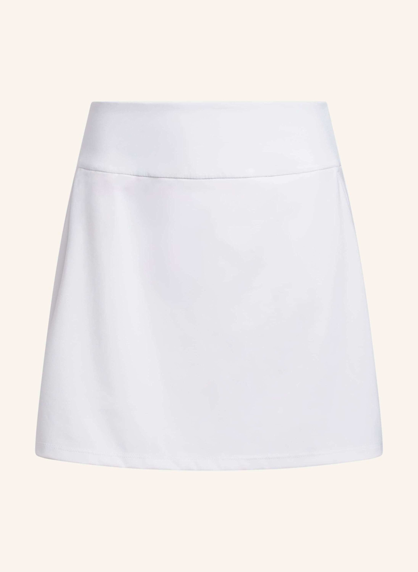 adidas ULTIMATE365 SOLID SKORT, GEWIRKTES MATERIAL: WEISS