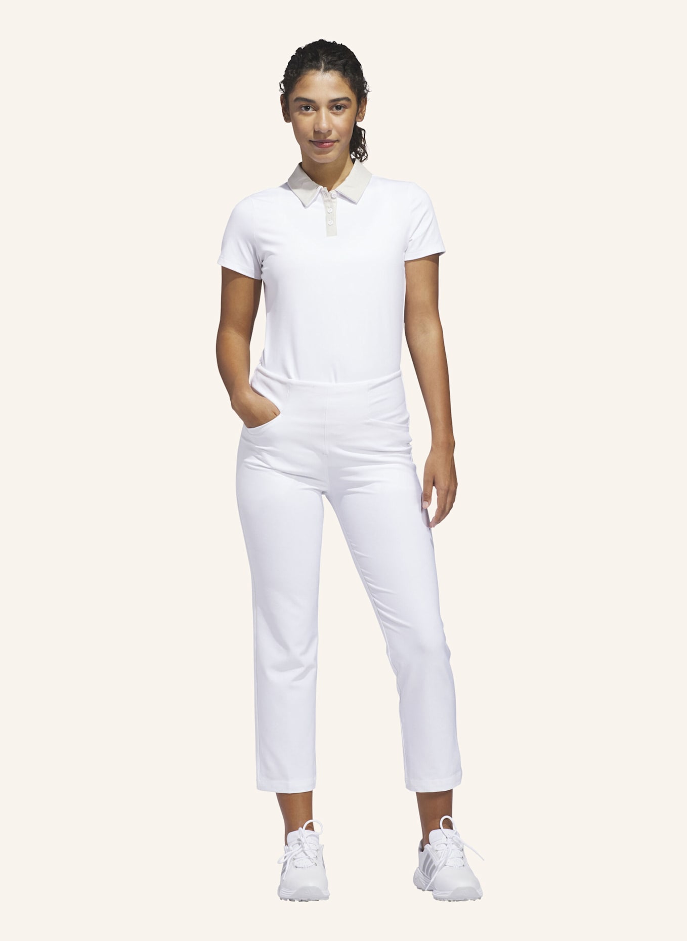 adidas ULTIMATE365+ ANKLE HOSE: WEISS