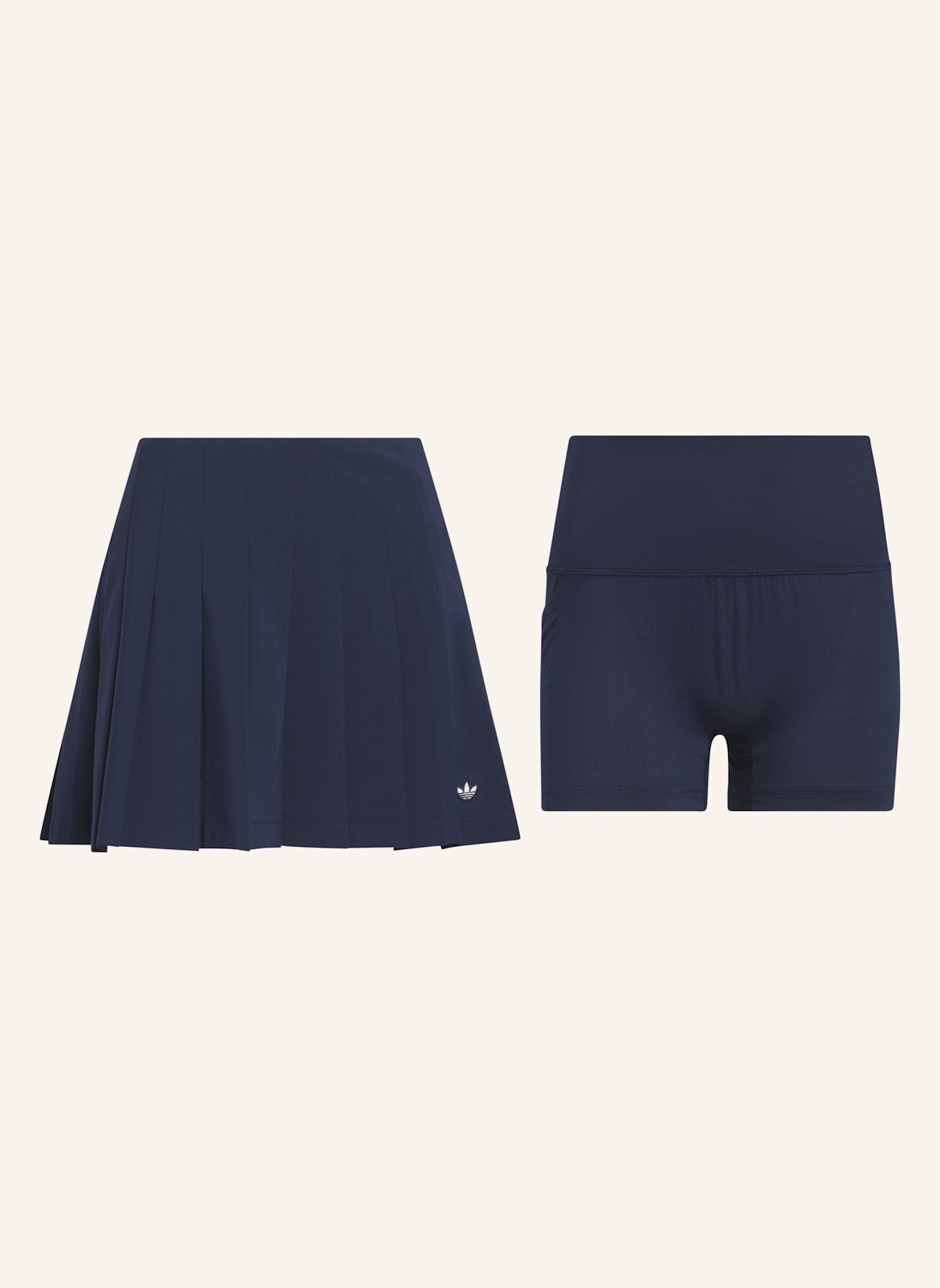 adidas Originals Golfrock ORIGINALS PLEATED: BLAU