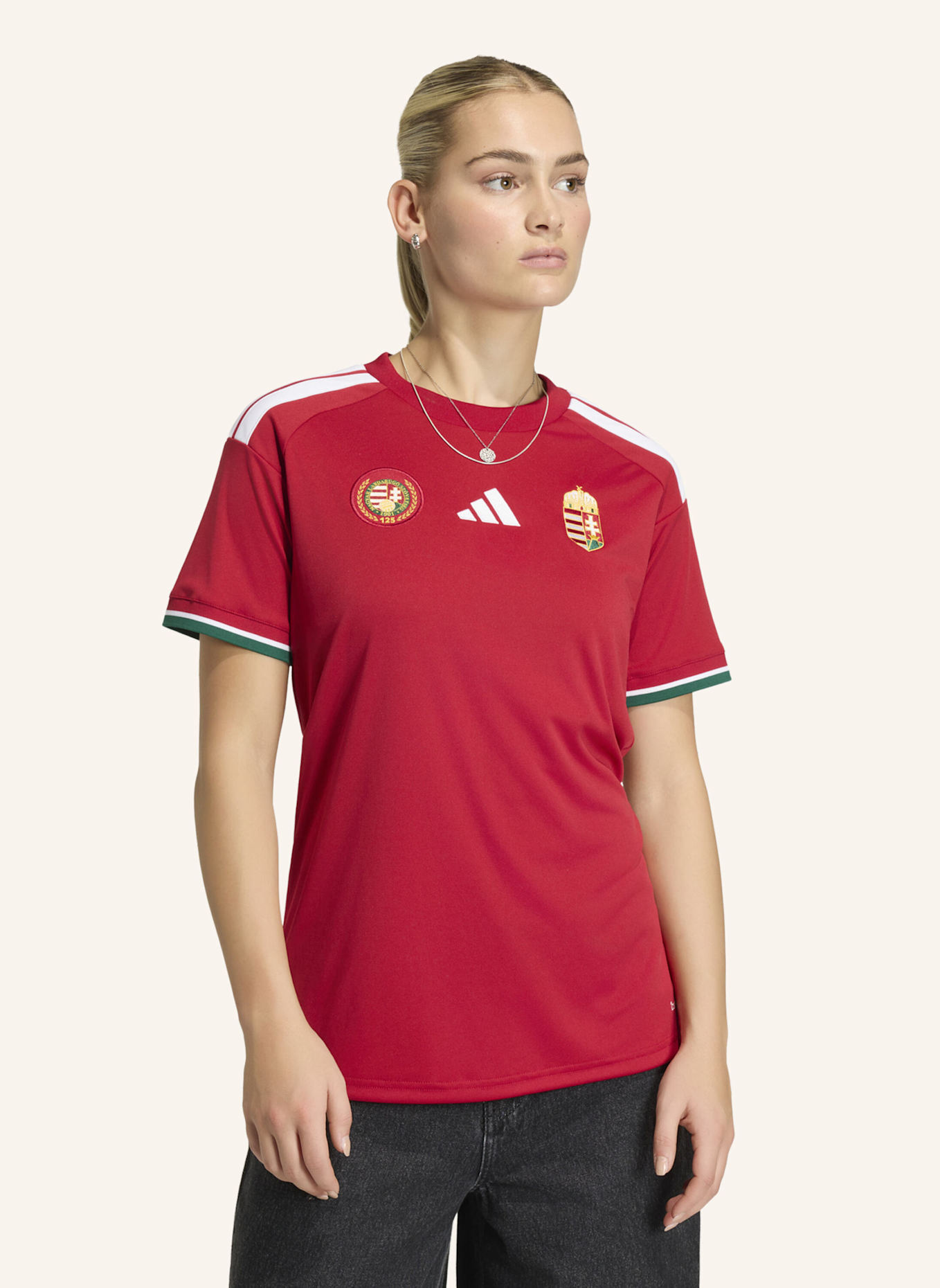 adidas UNGARN 2026 HEIMTRIKOT: ROT