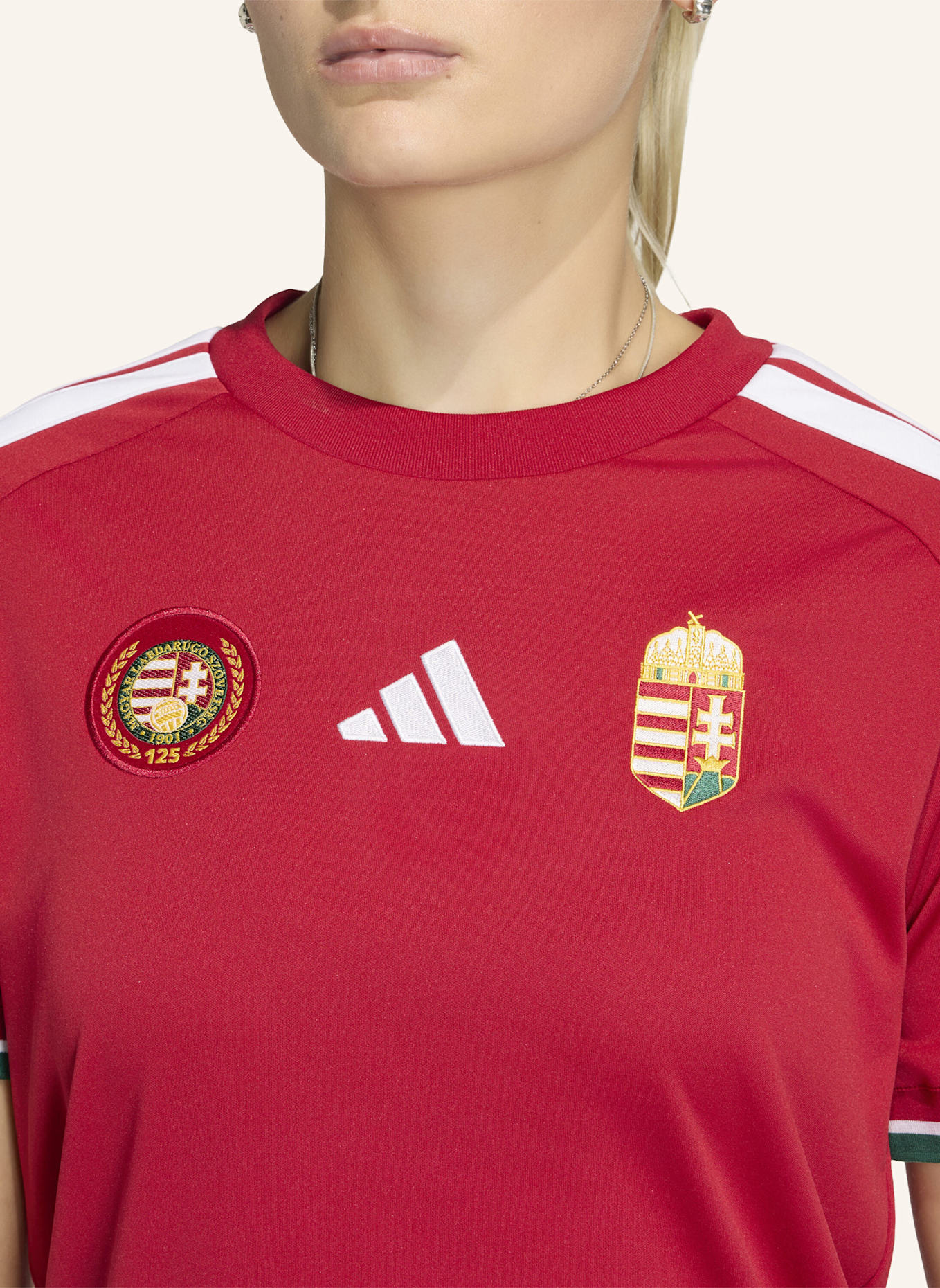 adidas UNGARN 2026 HEIMTRIKOT: ROT