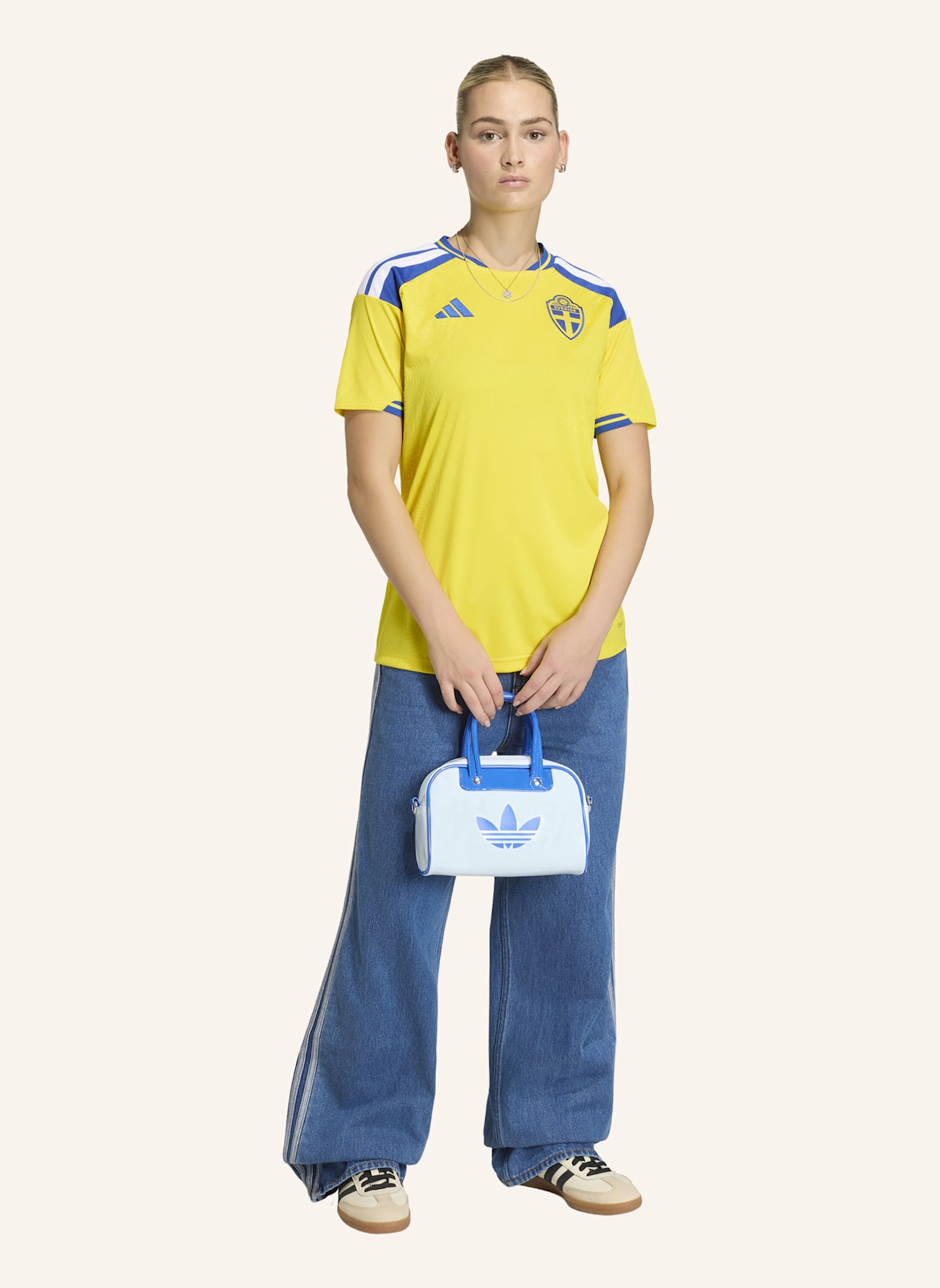 adidas SCHWEDEN 26 HEIMTRIKOT: GELB