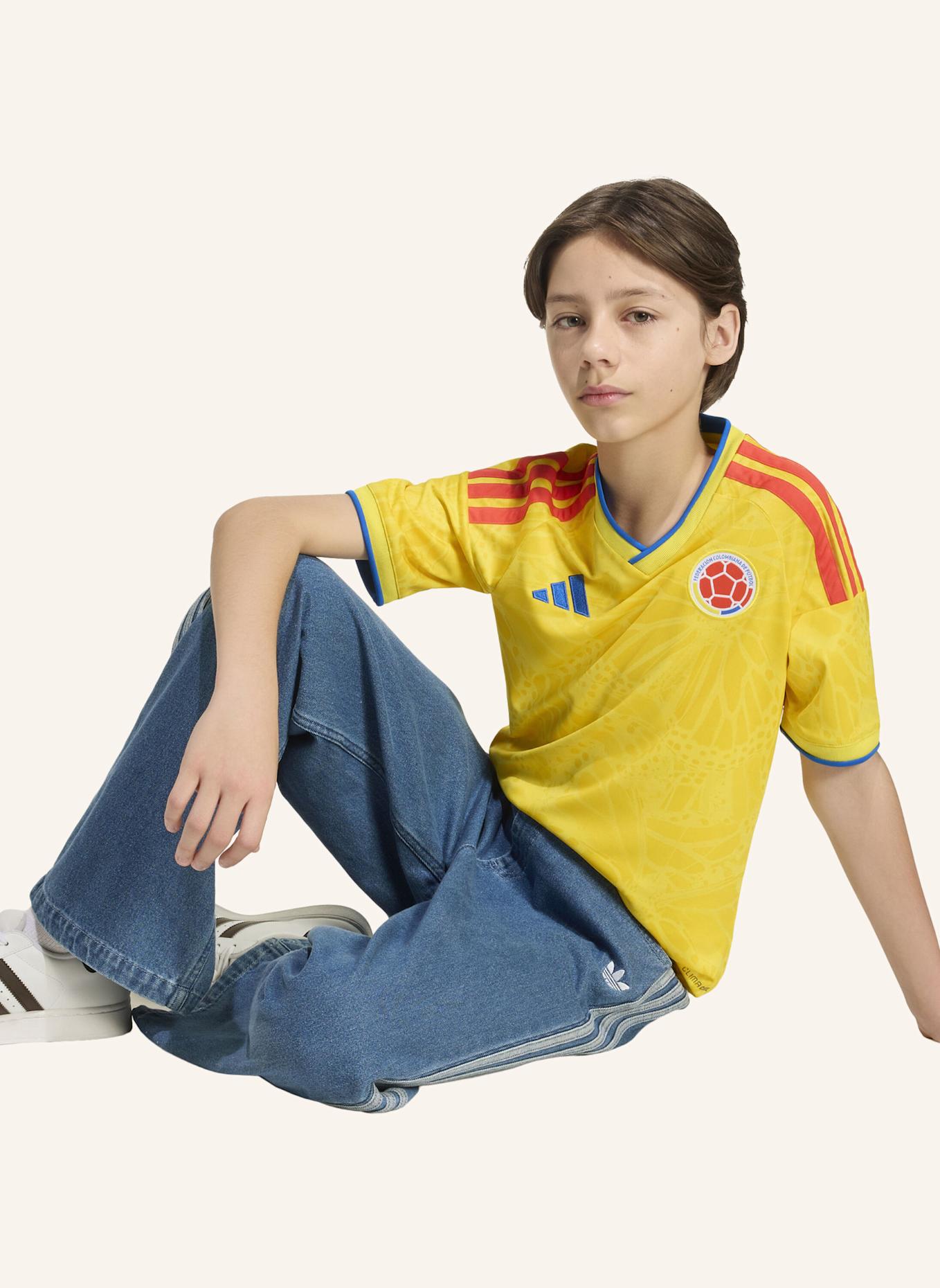 adidas KOLUMBIEN 26 KIDS HEIMTRIKOT: GELB