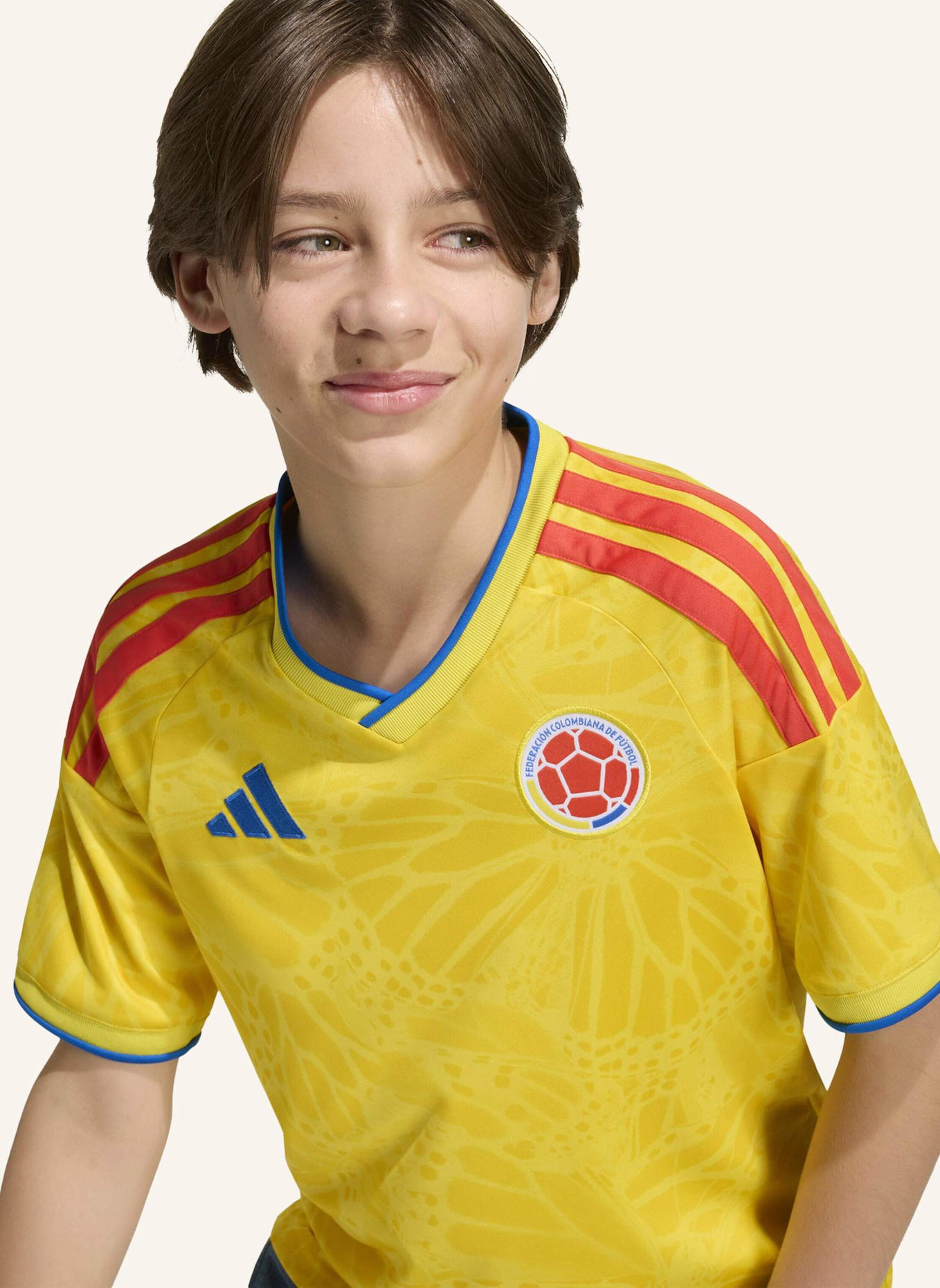 adidas KOLUMBIEN 26 KIDS HEIMTRIKOT: GELB