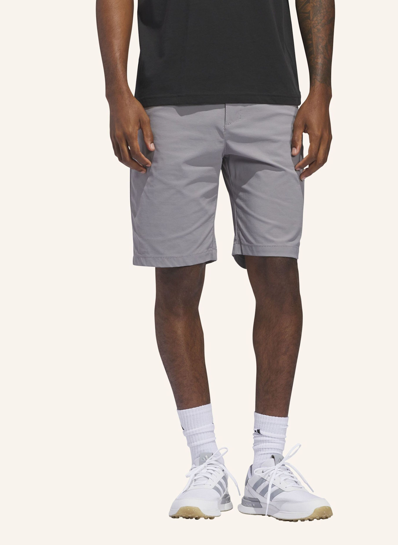 adidas ULTIMATE365 5-POCKET GOLF SHORTS: GRAU
