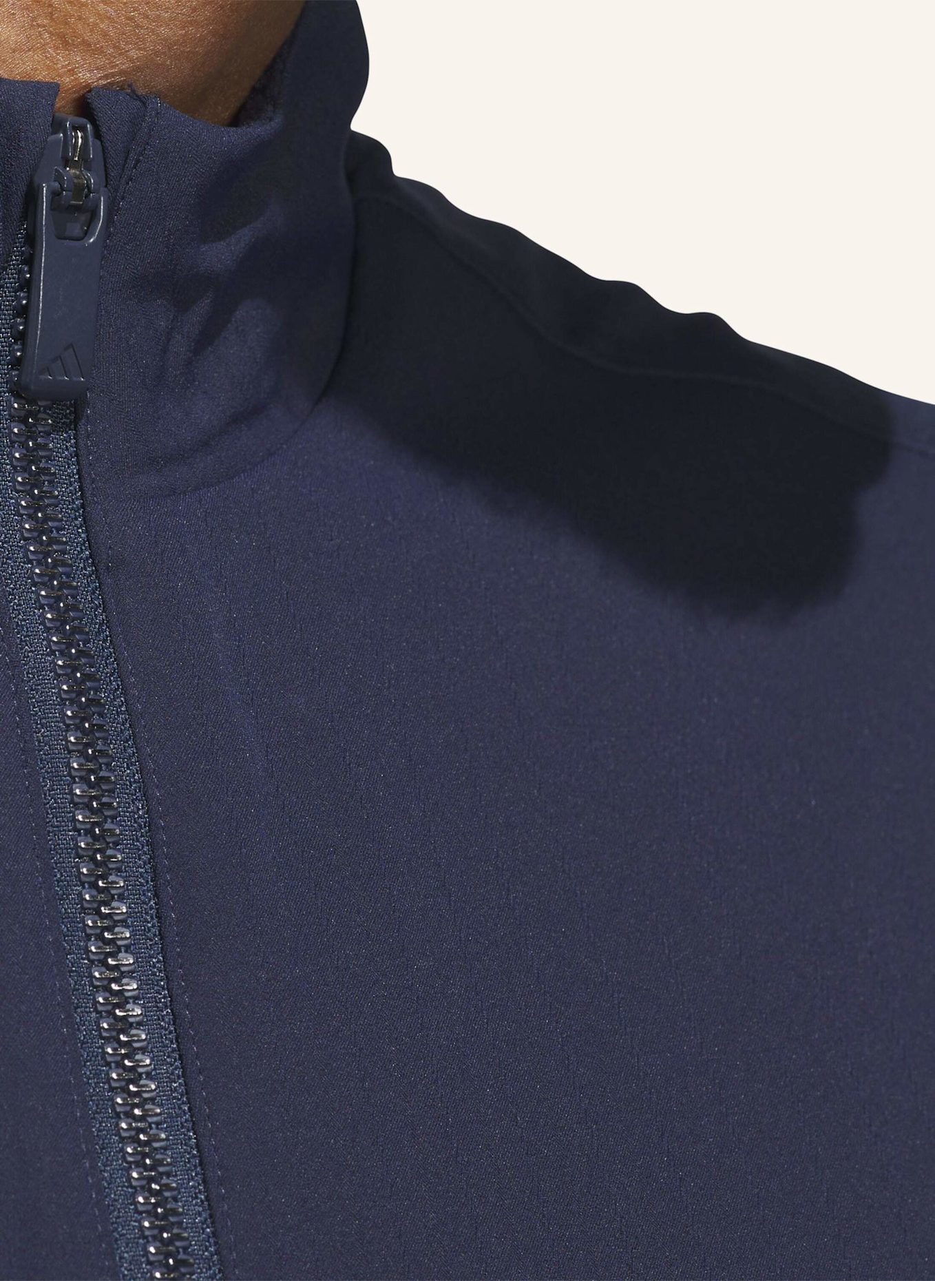 adidas ULTIMATE365 TOUR FULL-ZIP WESTE: BLAU