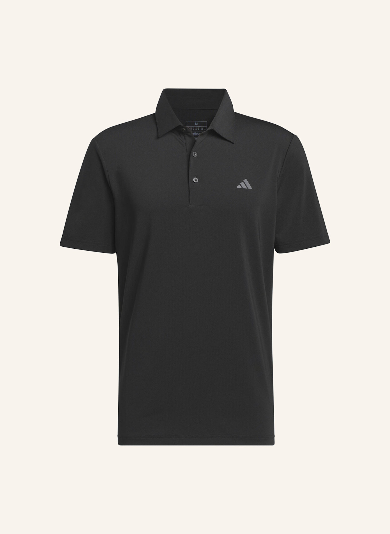 adidas ULTIMATE365 SOLID POLOSHIRT: SCHWARZ