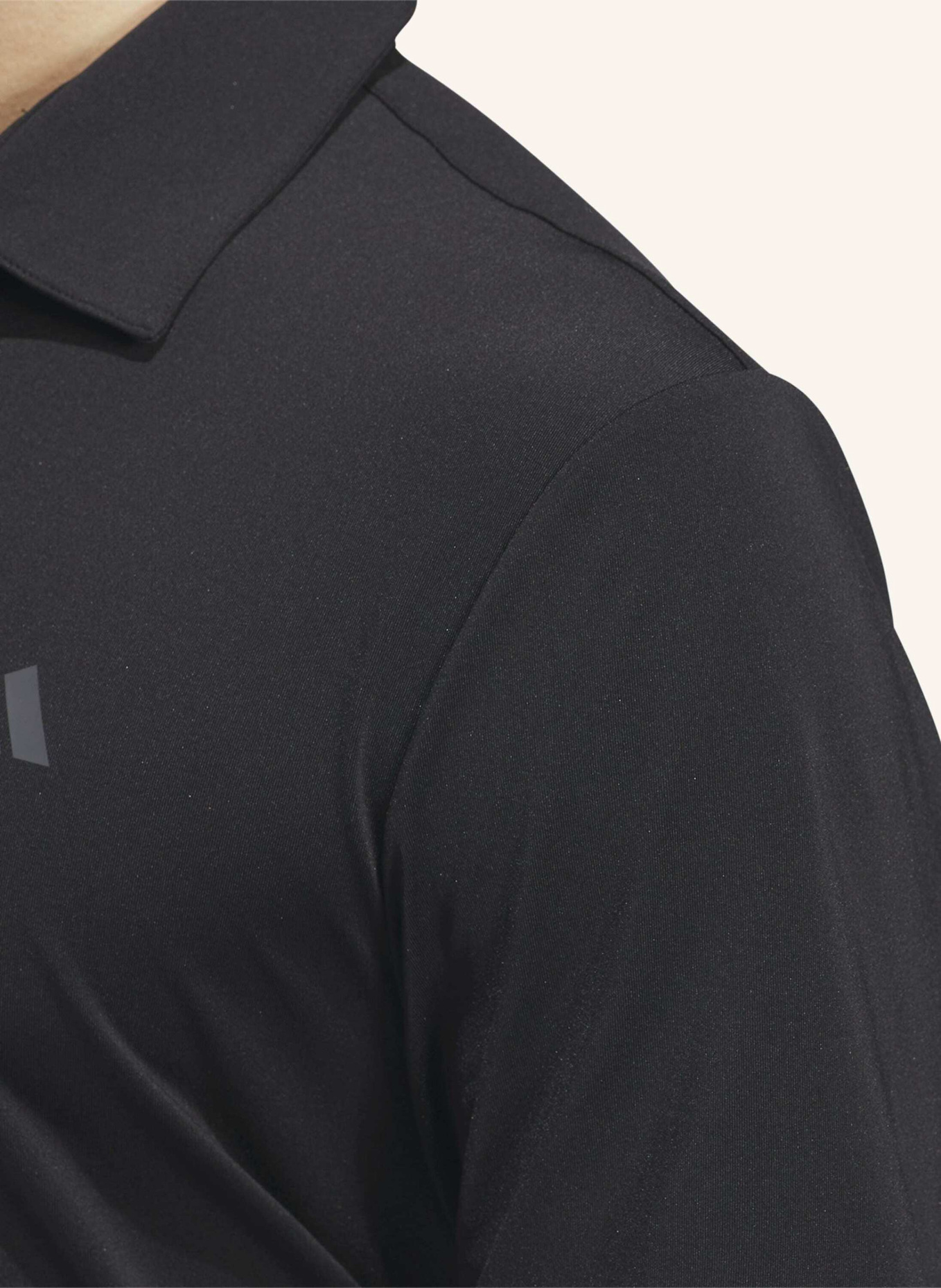adidas ULTIMATE365 SOLID POLOSHIRT: SCHWARZ