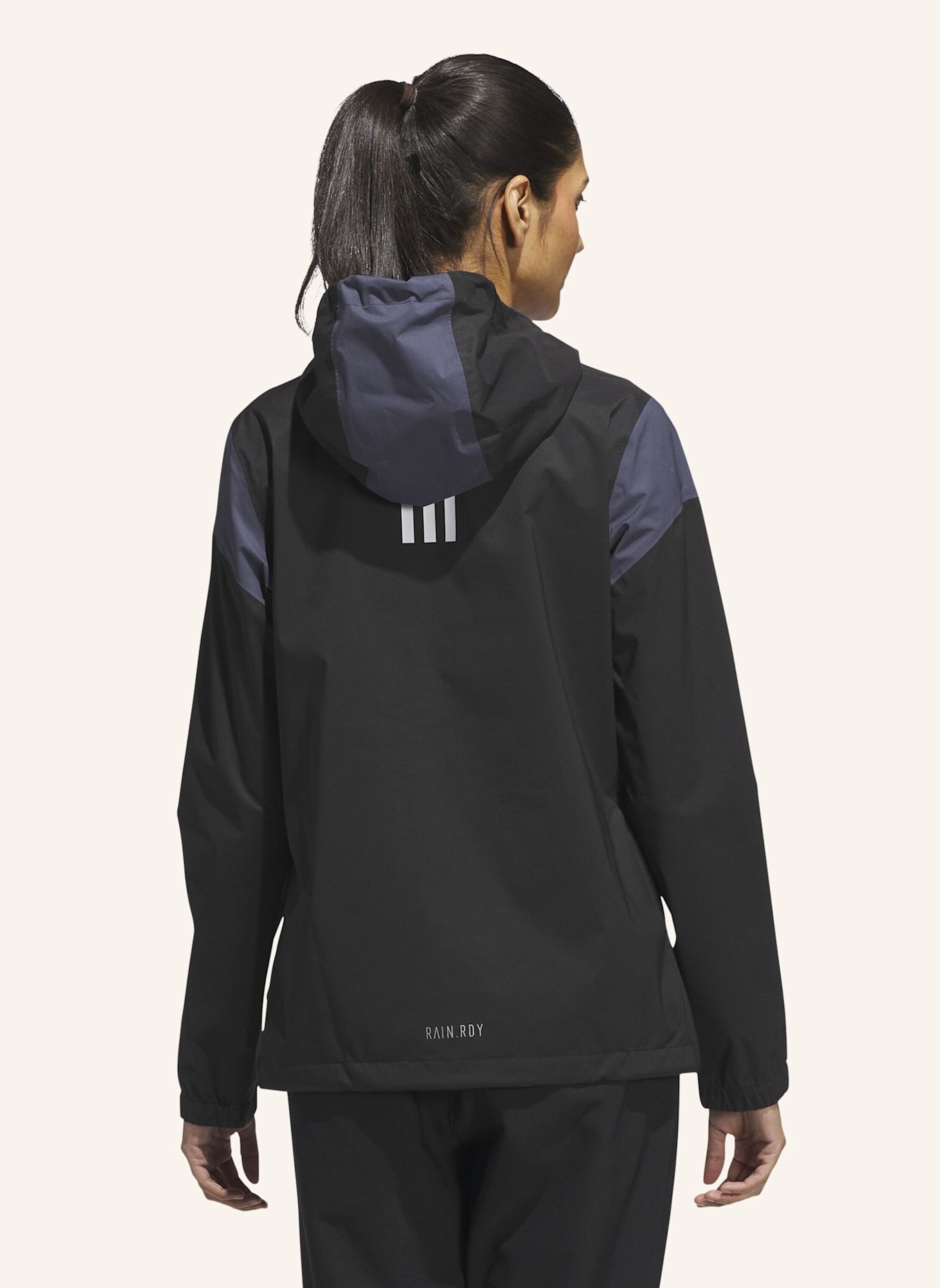 adidas RAIN.RDY JACKE: SCHWARZ