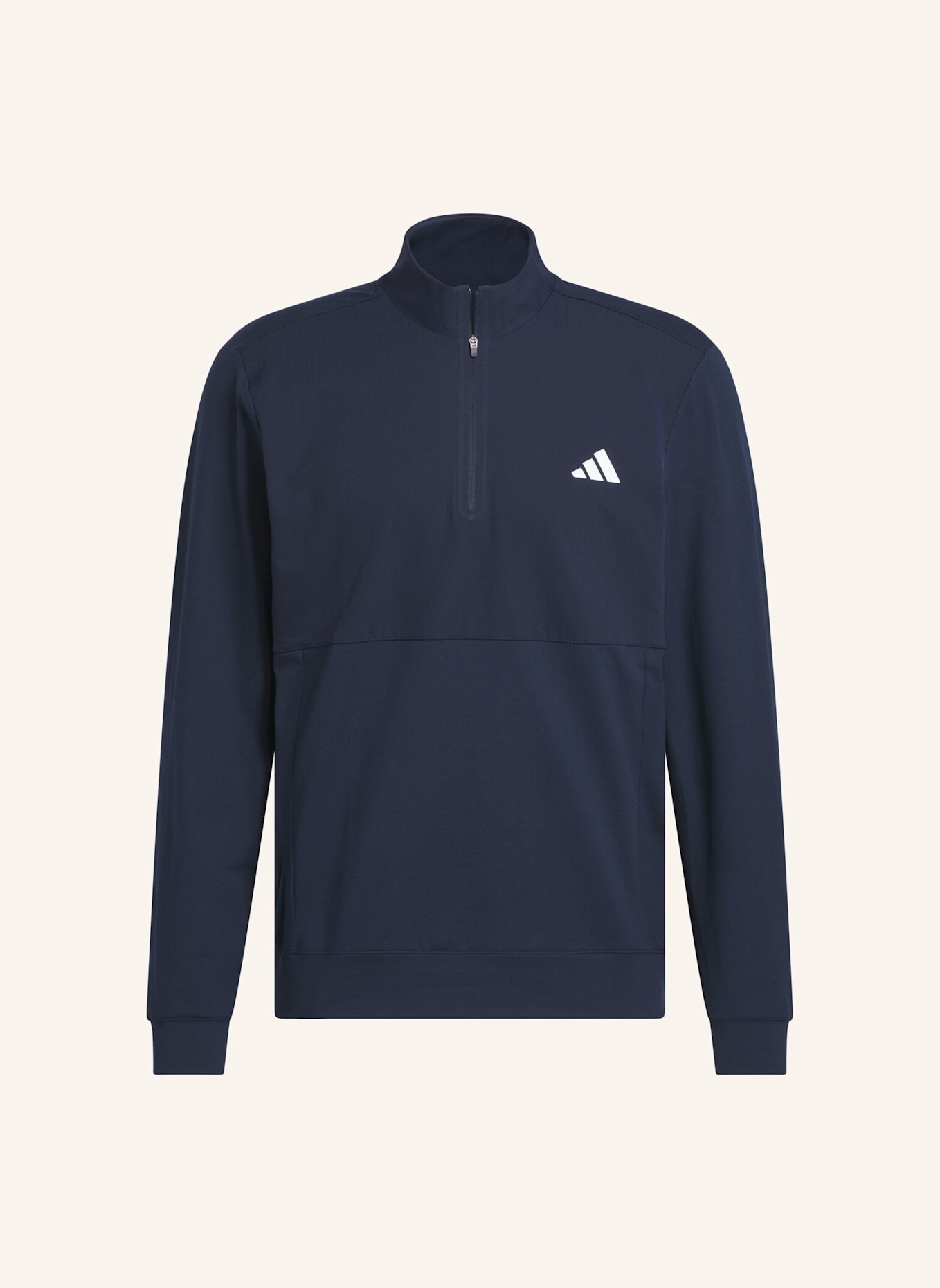 adidas ULTIMATE365 TOUR QUARTER-ZIP PULLOVER: BLAU