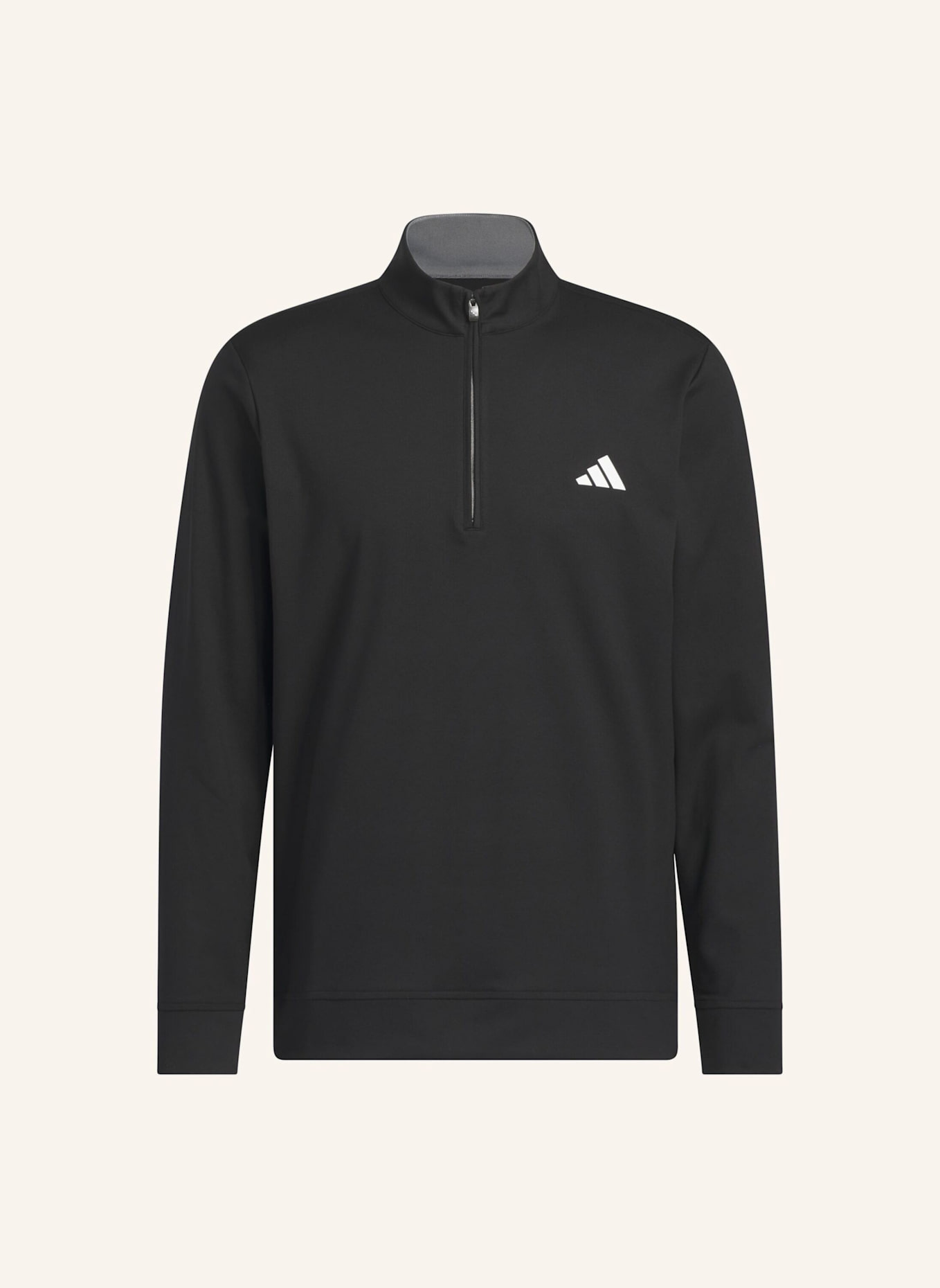 adidas ULTIMATE365 CLASSIC QUARTER-ZIP: SCHWARZ