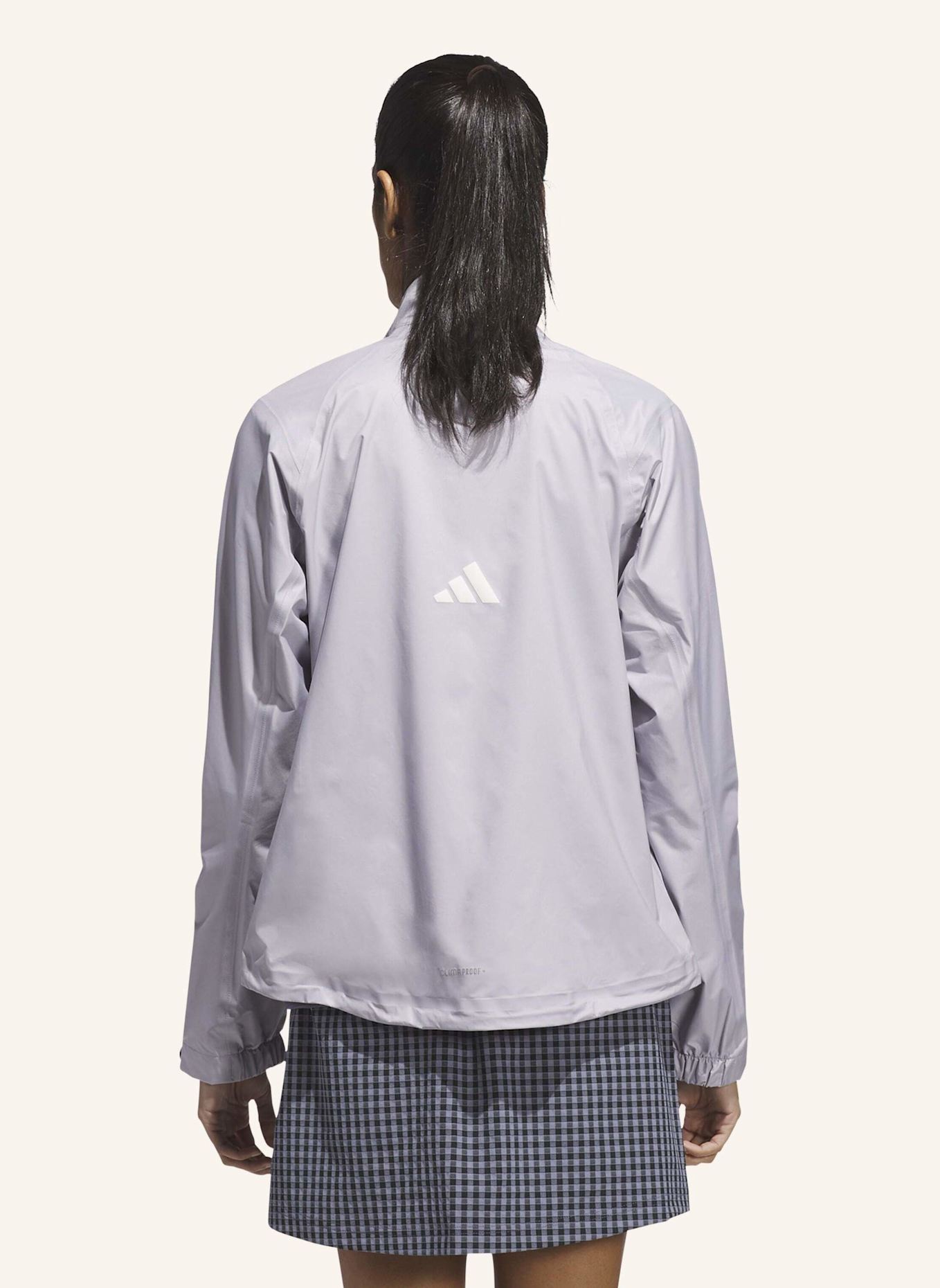 adidas ULTIMATE365 TOUR CLIMAPROOF+ JACKE MIT DURCHGEHENDEM REISSVERSCHLUSS: GRAU