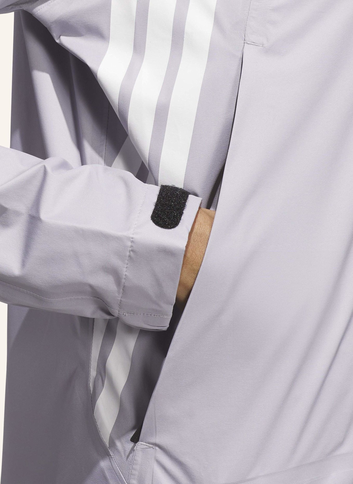 adidas ULTIMATE365 TOUR CLIMAPROOF+ JACKE MIT DURCHGEHENDEM REISSVERSCHLUSS: GRAU