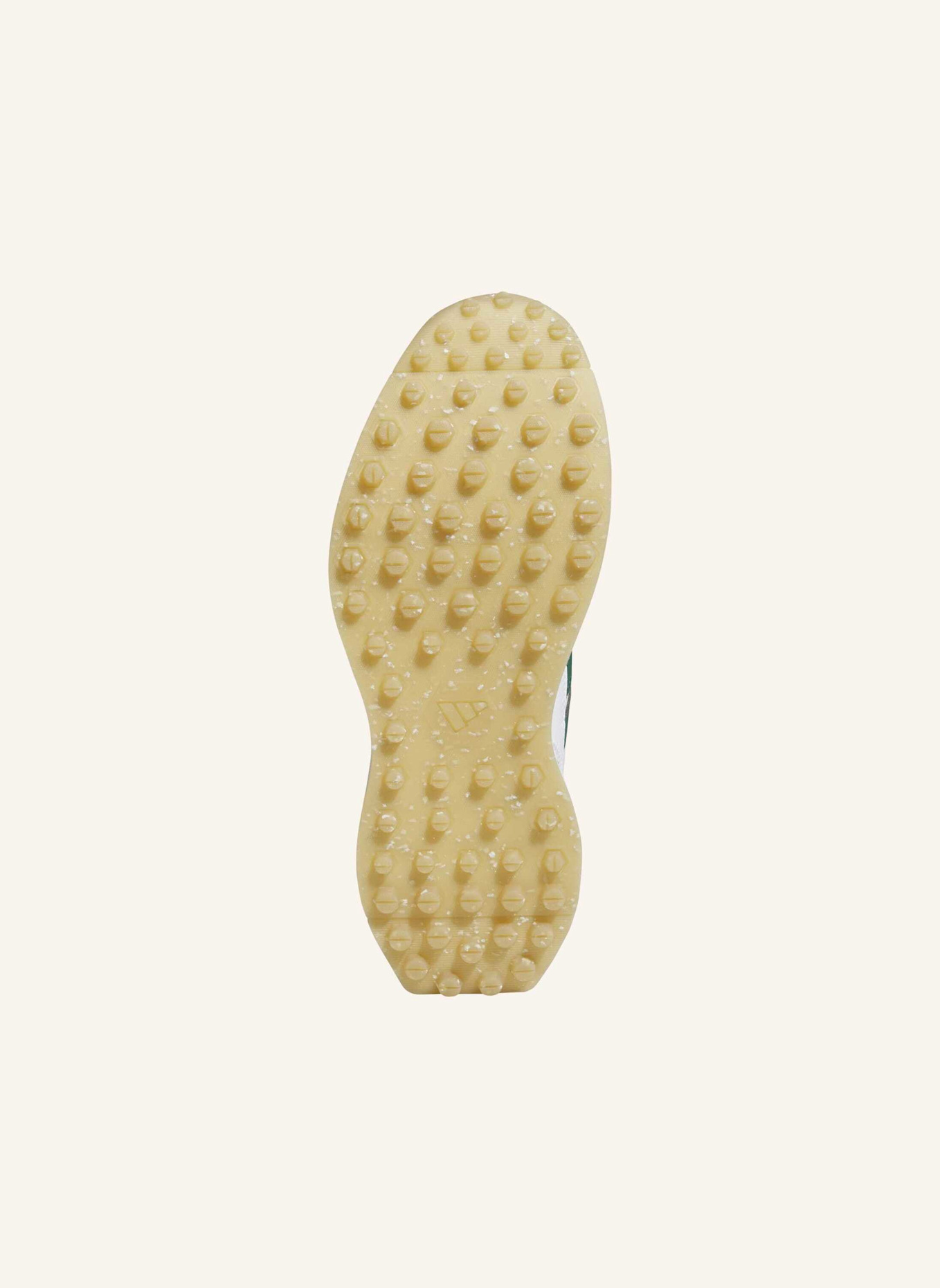 adidas S2G 26 LEATHER SPIKELESS GOLFSCHUH: WEISS/ GRÜN/ BEIGE