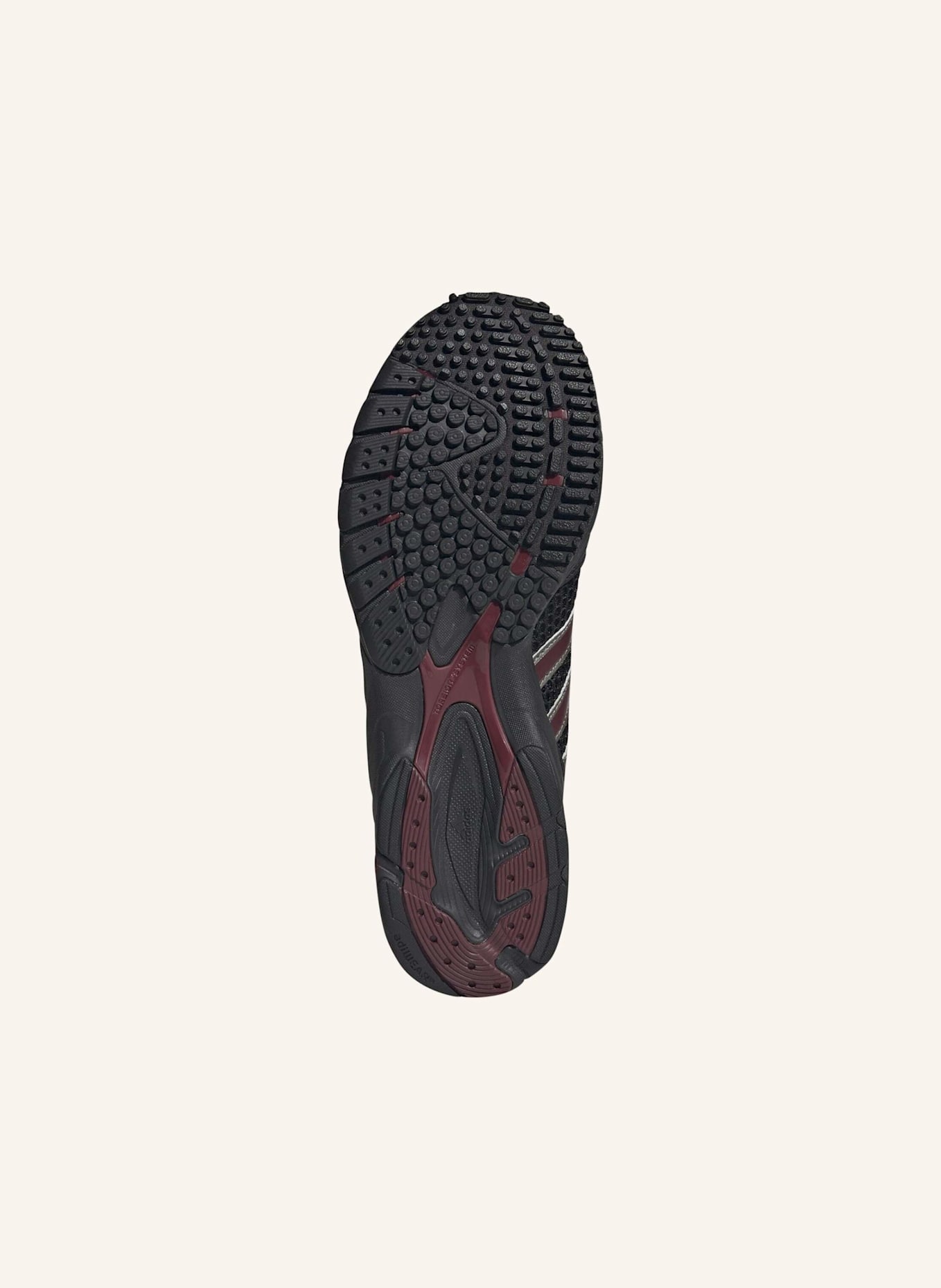 adidas Originals ADIZERO ADIOS OG SCHUH: SCHWARZ/ ROT
