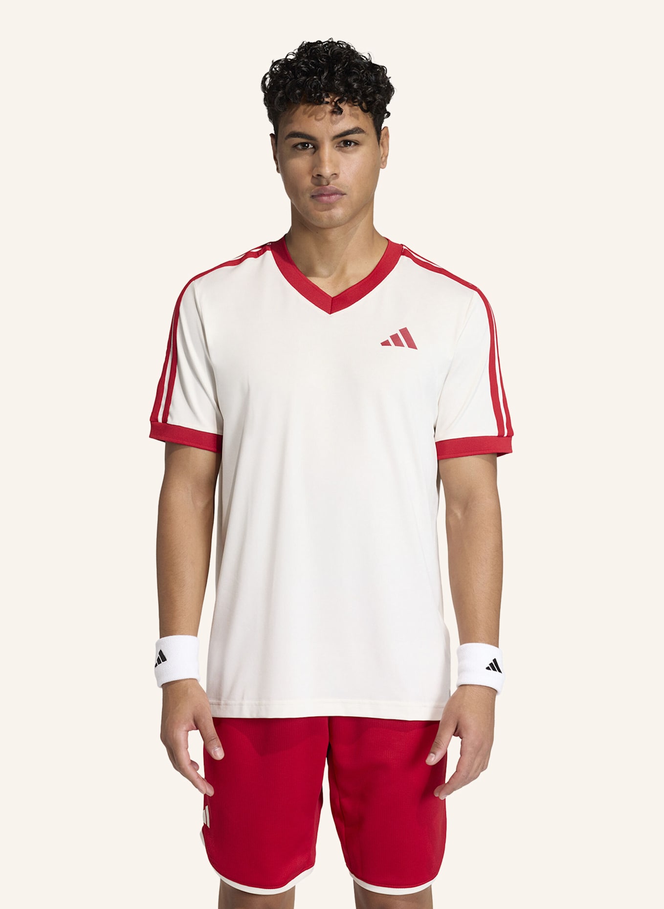 adidas TENNIS CLASSICS T-SHIRT: WEISS