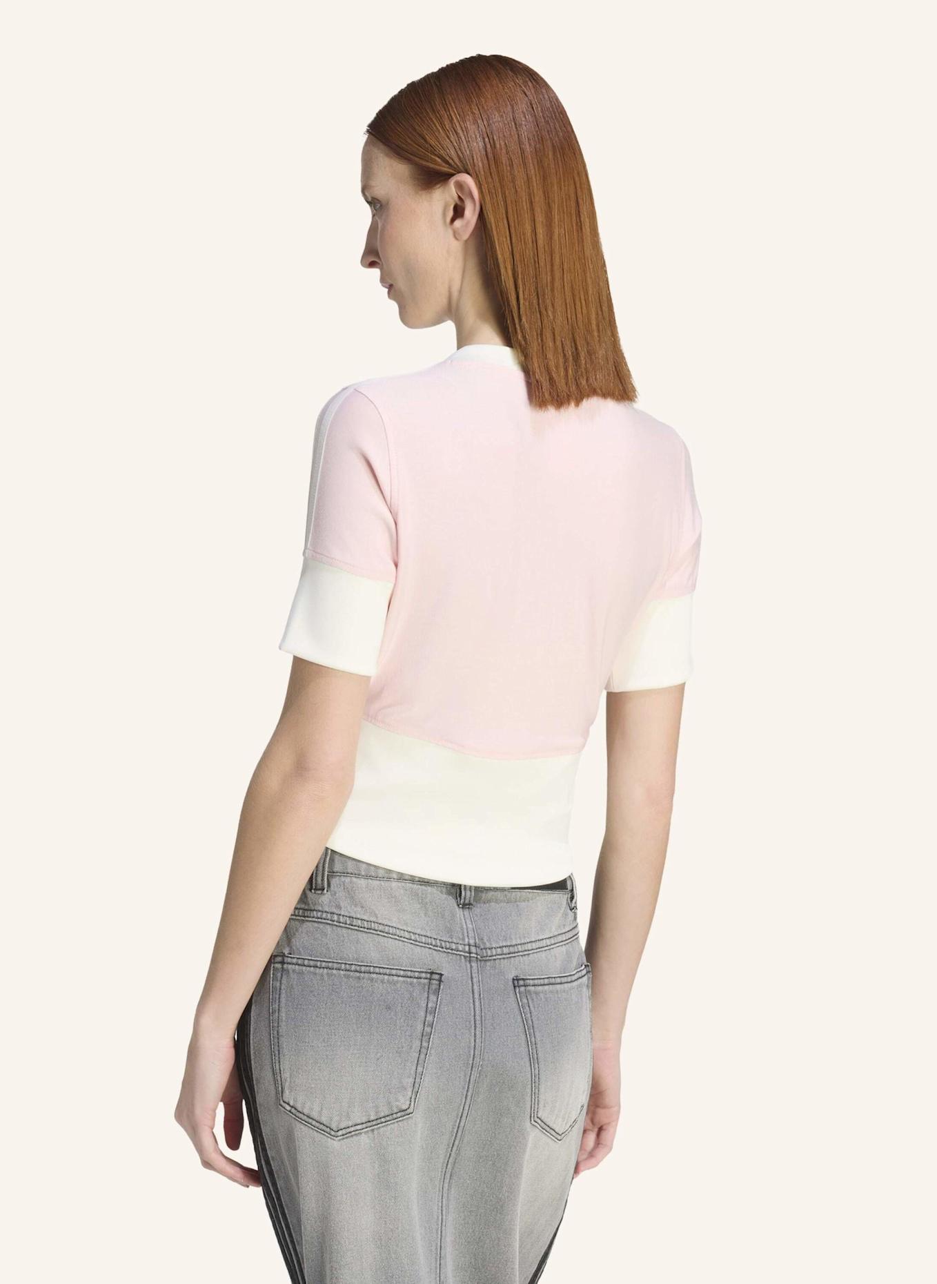 adidas Originals HEMD MIT V-AUSSCHNITT UND KNOPFLEISTE: ROSA