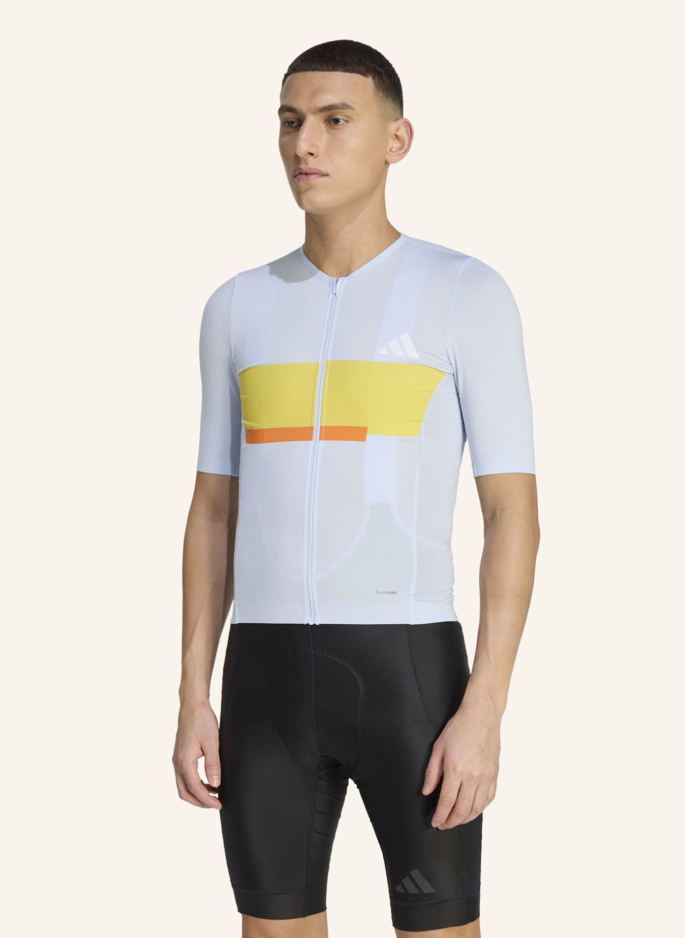 adidas TEMPO NEO HERITAGE RADTRIKOT: BLAU