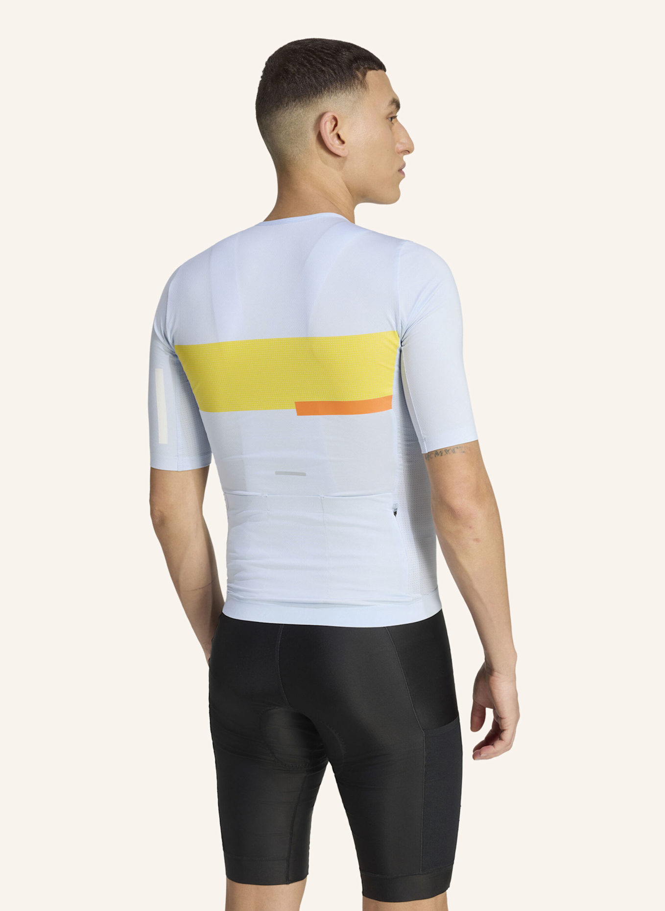 adidas TEMPO NEO HERITAGE RADTRIKOT: BLAU