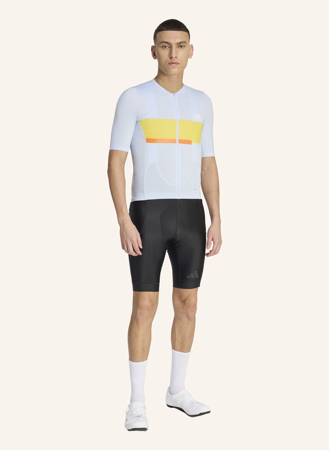 adidas TEMPO NEO HERITAGE RADTRIKOT: BLAU