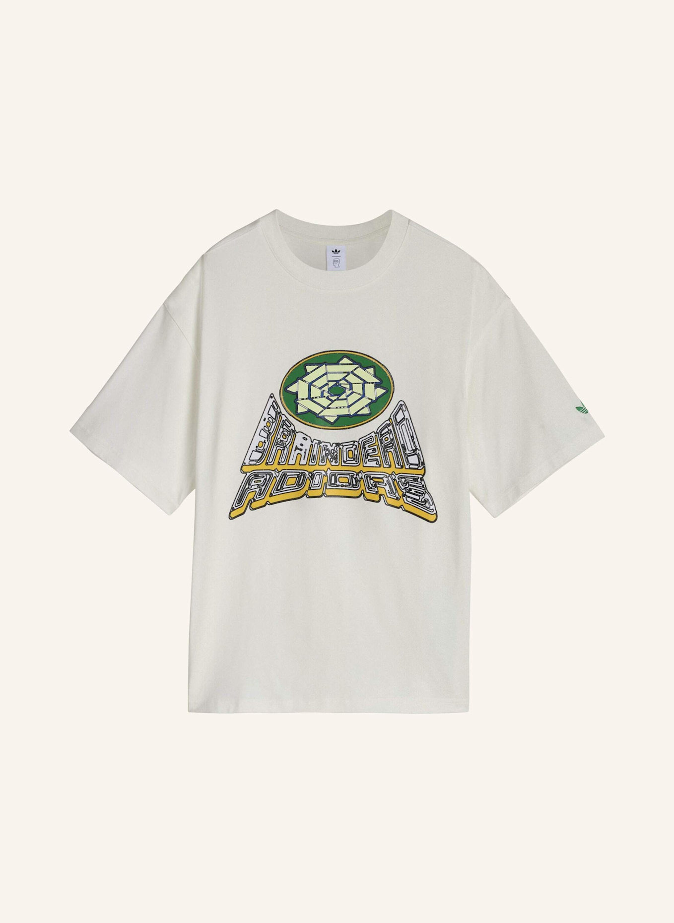adidas Originals BRAIN DEAD T-SHIRT: WEISS