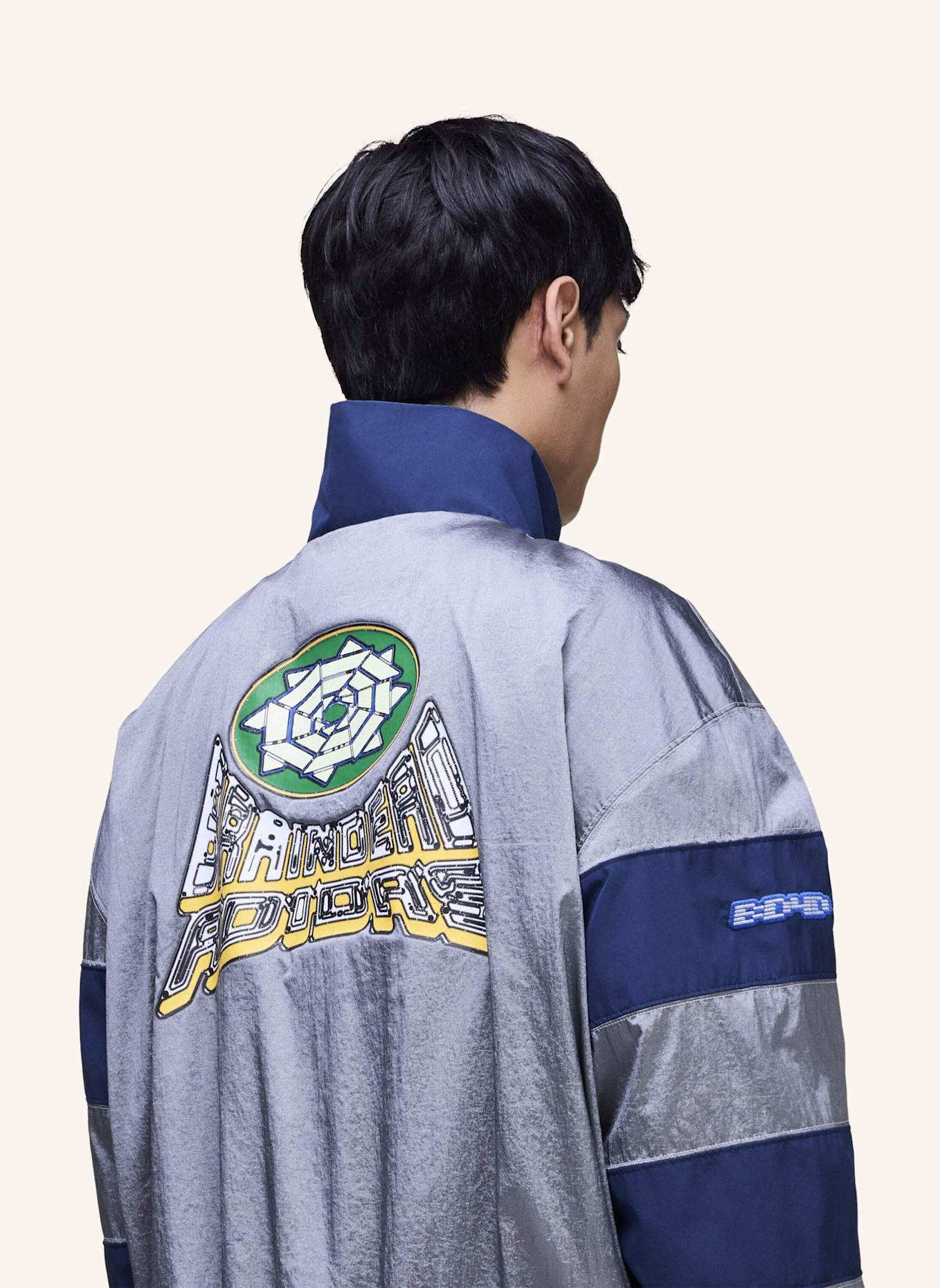 adidas Originals BRAIN DEAD ORIGINALS TRACK TOP: BLAU