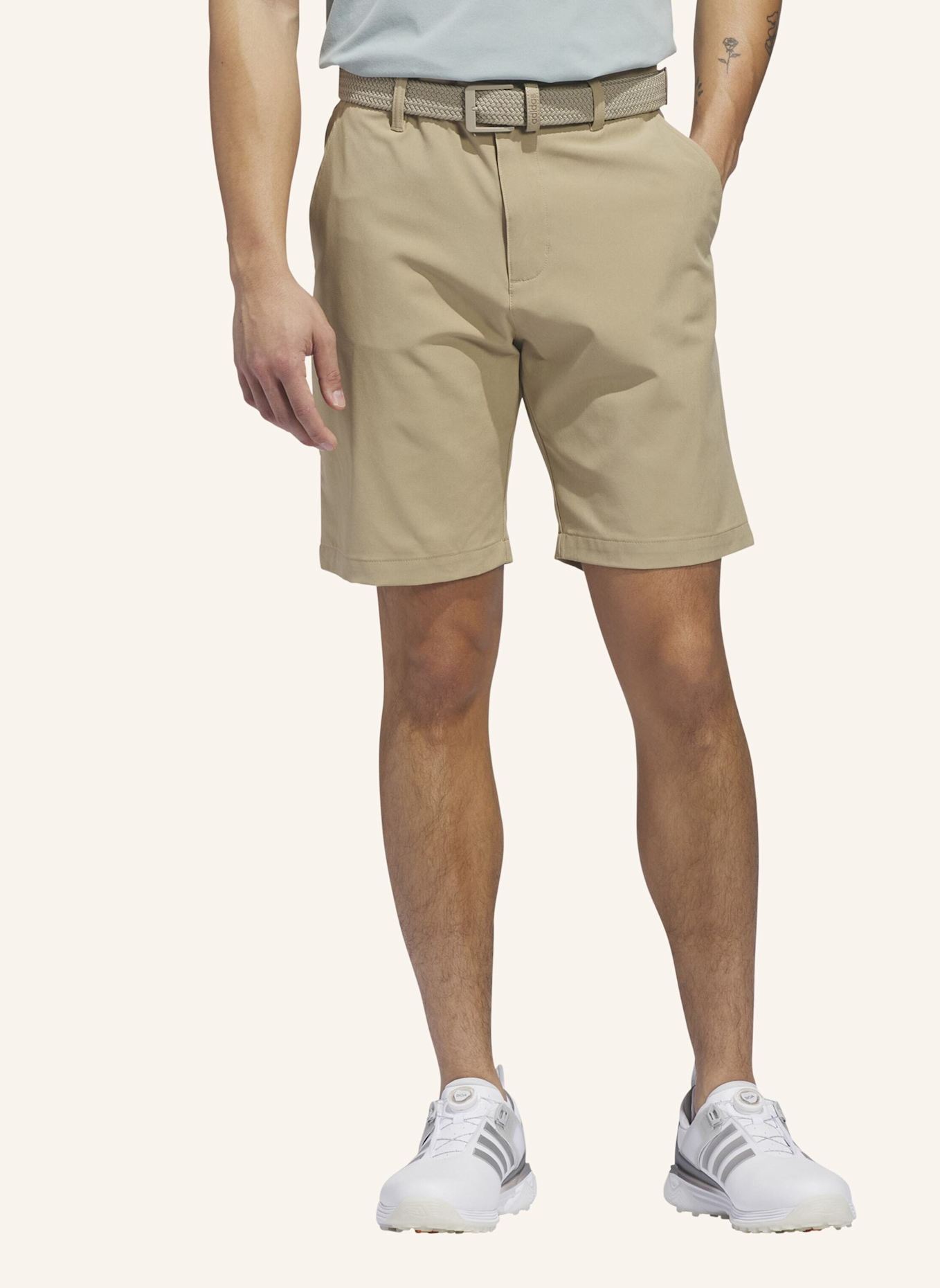 adidas ULTIMATE365 8,5-ZOLL GOLFSHORTS: BEIGE