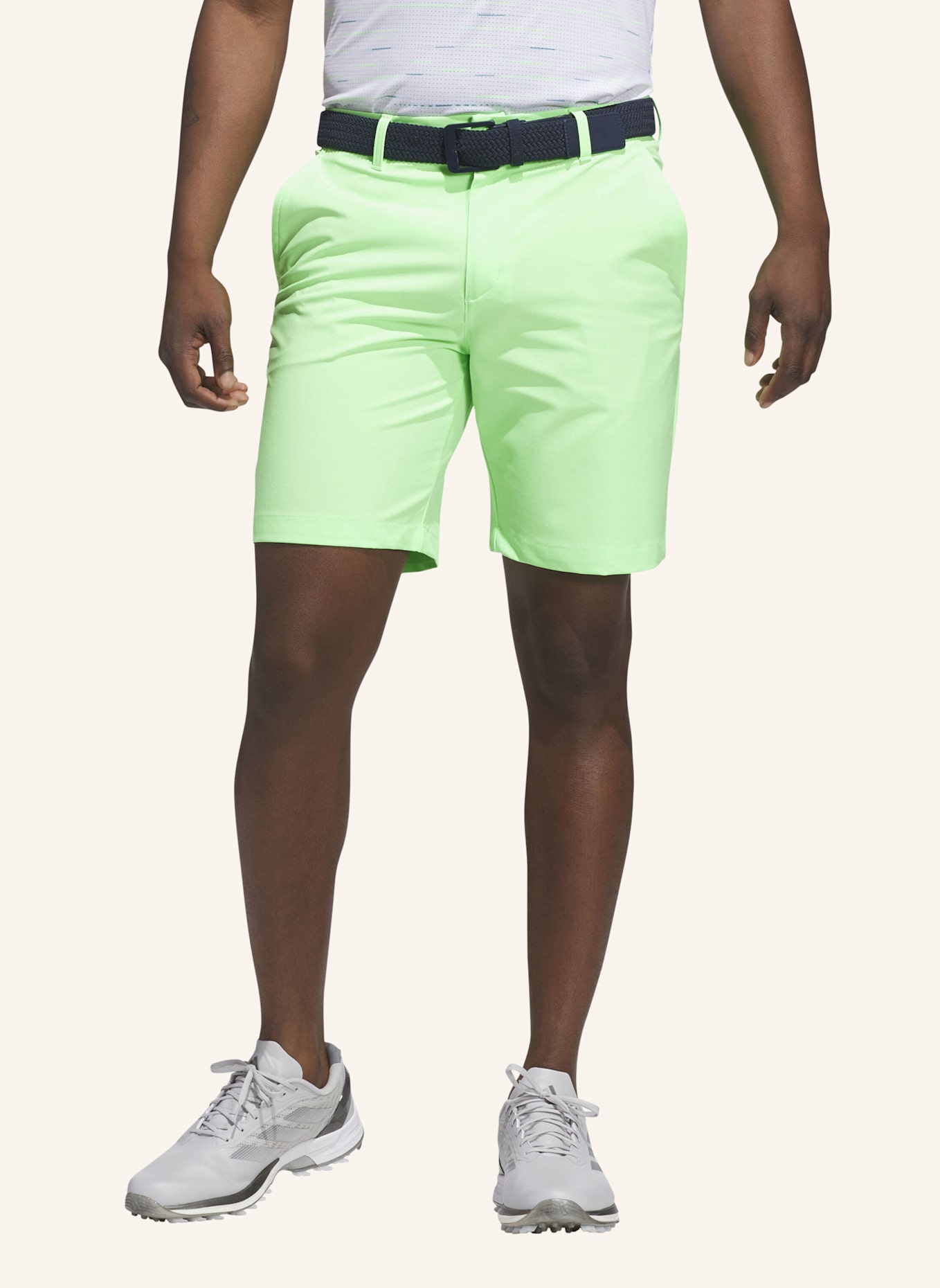 adidas ULTIMATE365 8,5-ZOLL GOLFSHORTS: NEONGRÜN