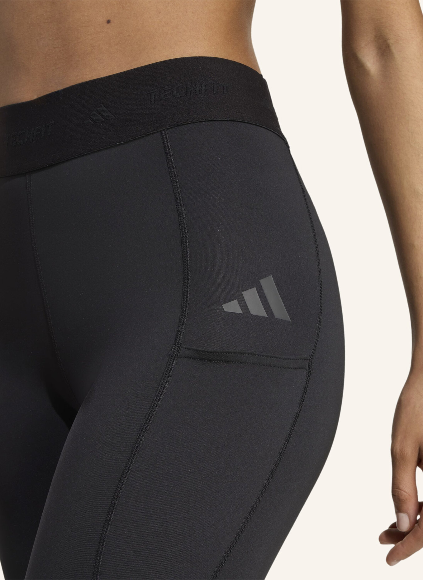 adidas ADIDAS TECHFIT COLD.RDY FULL-LENGTH LEGGINGS: SCHWARZ