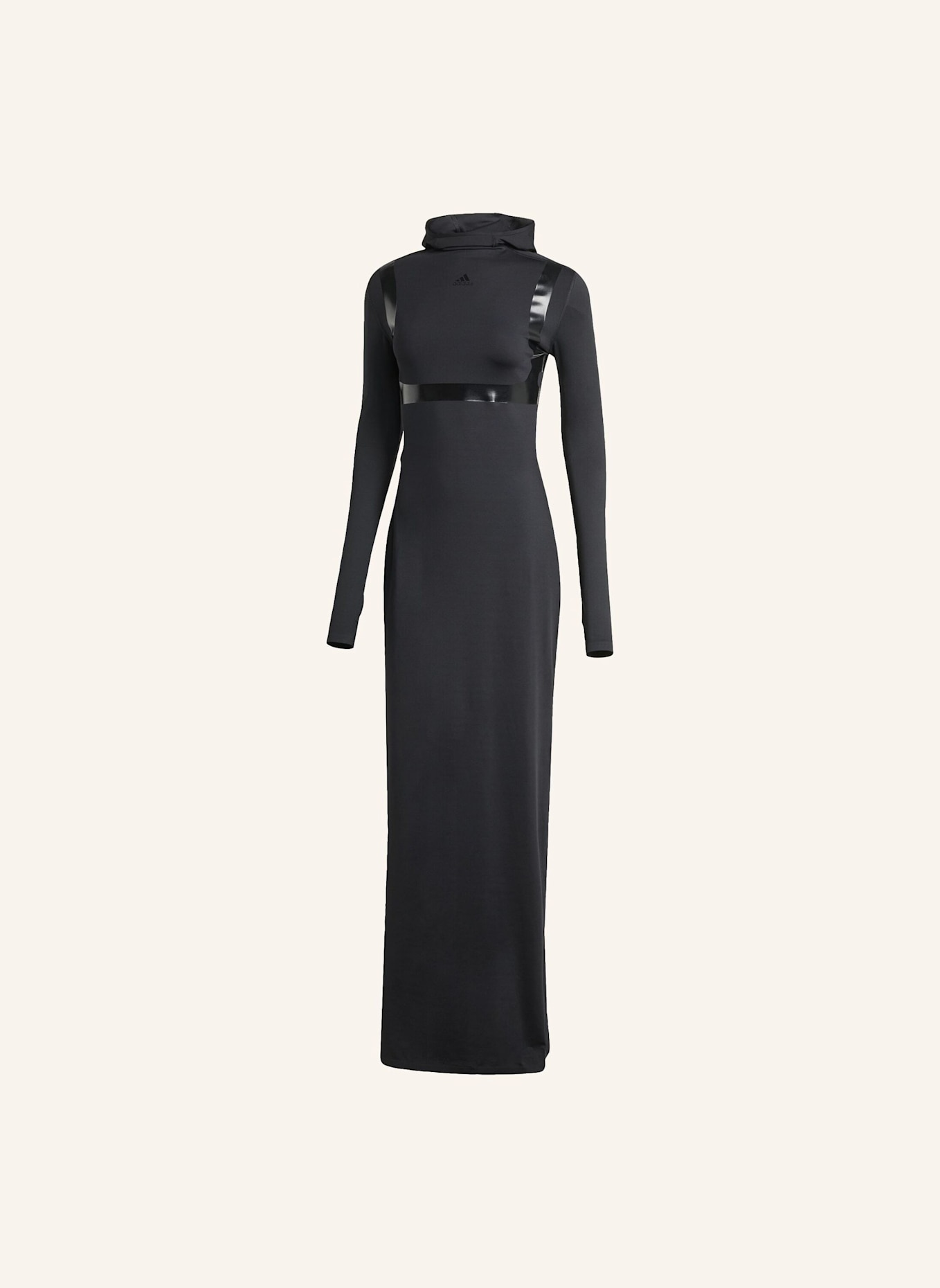 adidas Originals TECHFIT MAXI KLEID: SCHWARZ