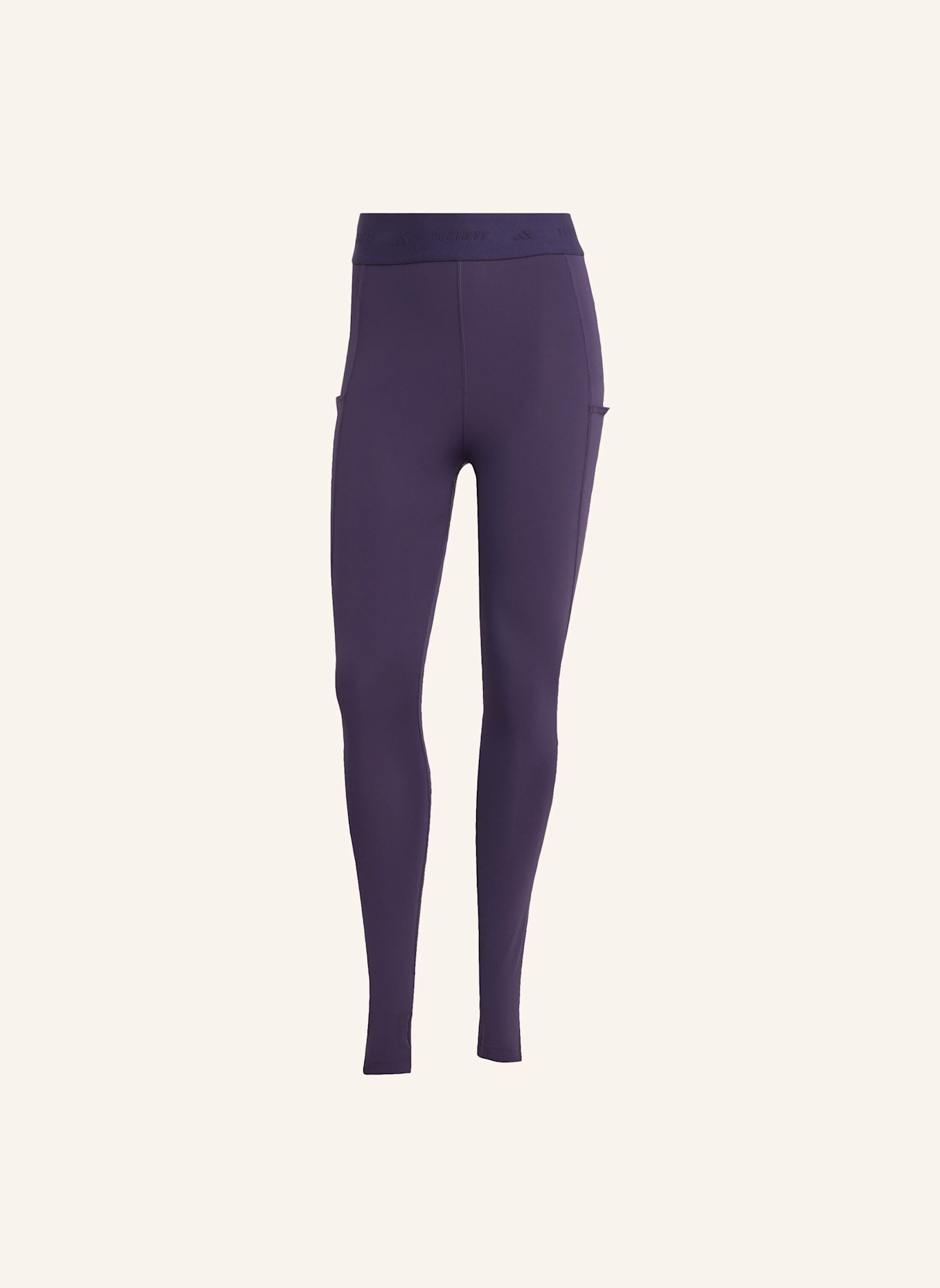adidas ADIDAS TECHFIT COLD.RDY FULL-LENGTH LEGGINGS: LILA