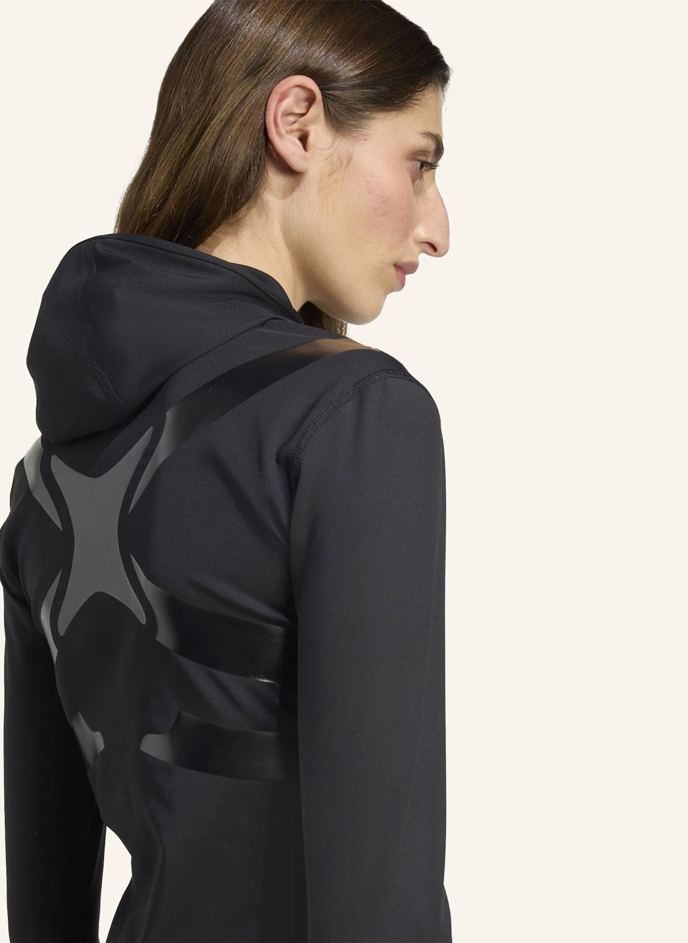 adidas Originals TECHFIT MAXI KLEID: SCHWARZ