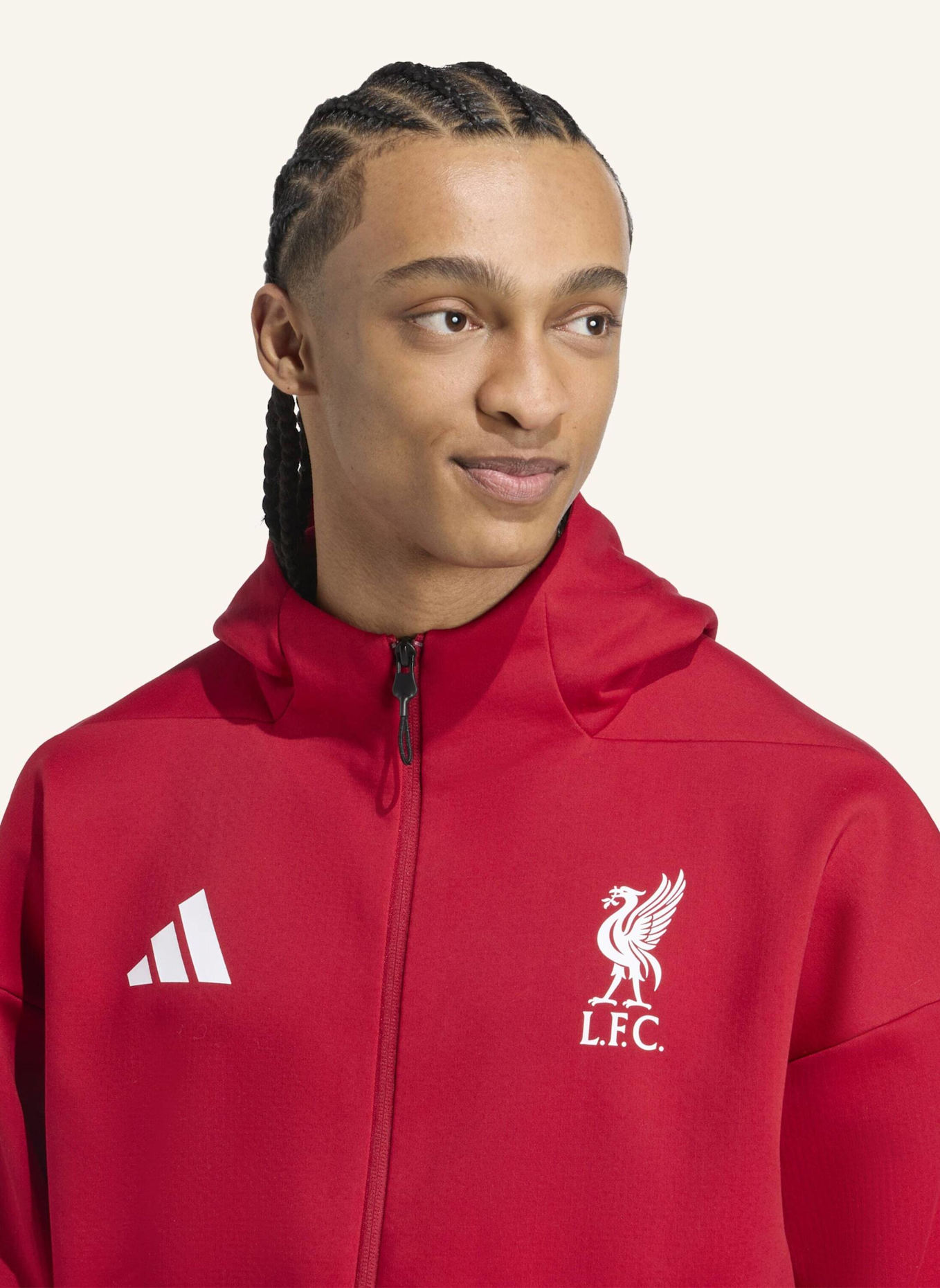 adidas Originals FC LIVERPOOL ADIDAS Z.N.E. ANTHEM JACKE: ROT