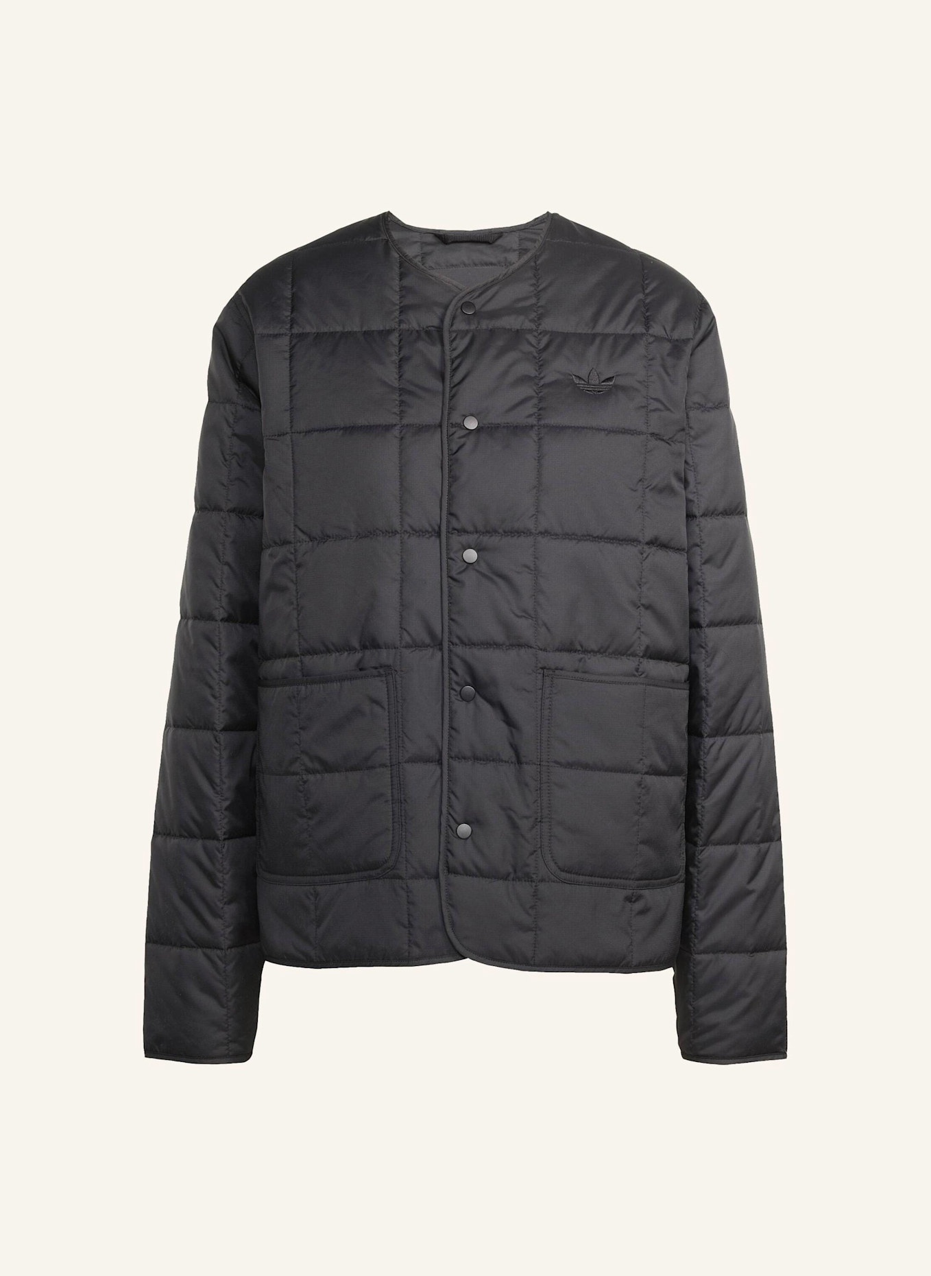 adidas Originals ESSENTIALS GESTEPPTE INNENJACKE: SCHWARZ