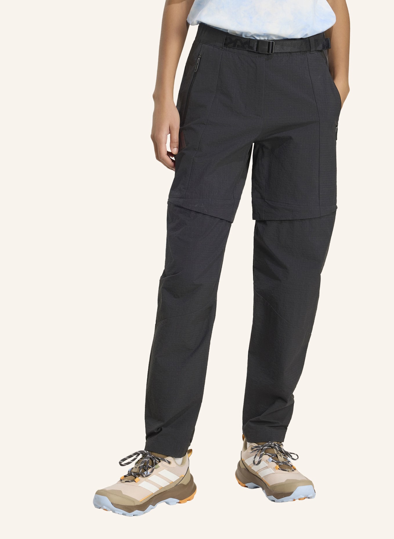 adidas TERREX TERREX XPERIOR UTILITAS CLIMA365 ZIP-OFF-HOSE: SCHWARZ