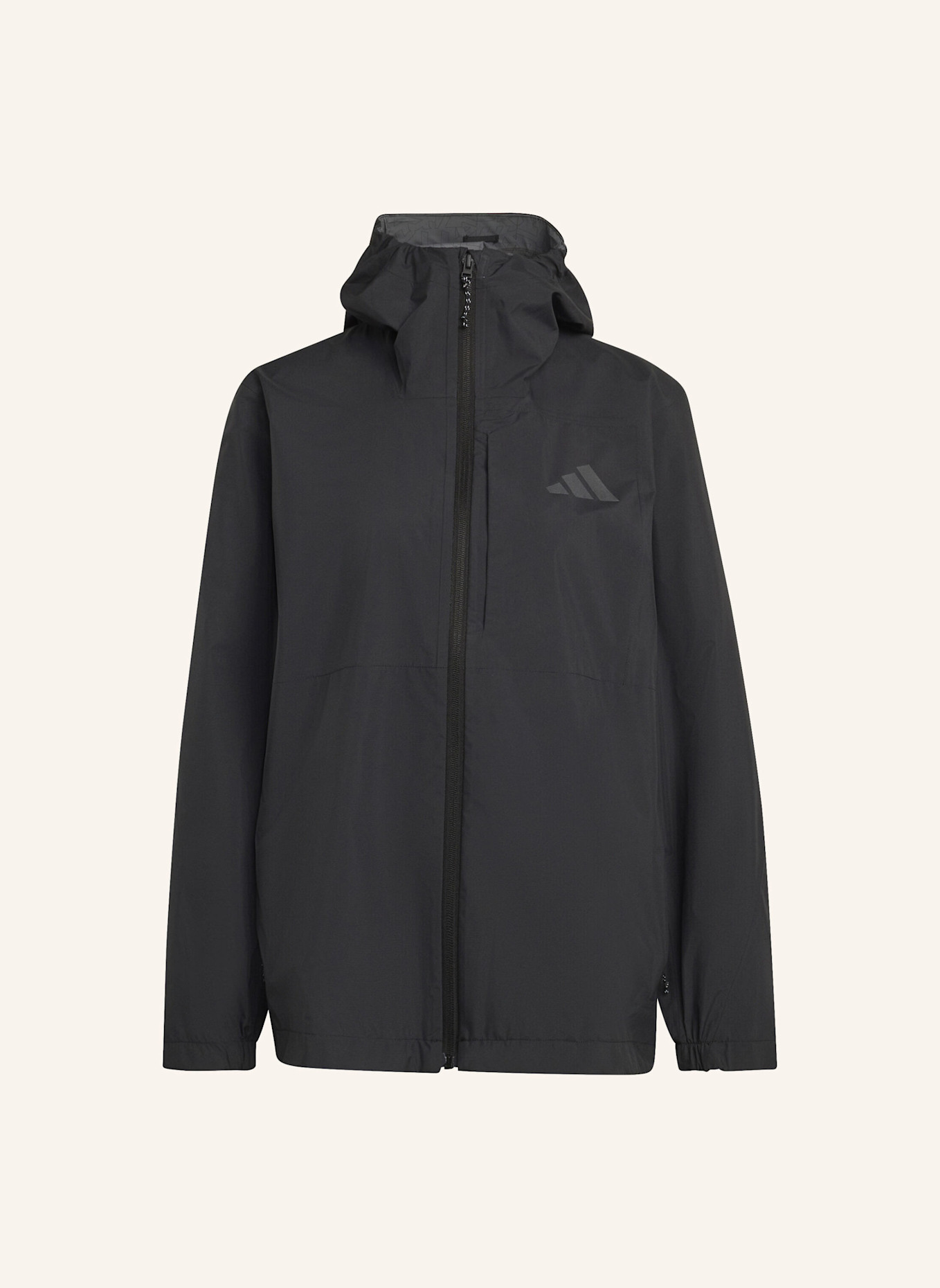 adidas TERREX TERREX MULTI 2.5 LAYER CLIMAPROOF REGENJACKE: SCHWARZ