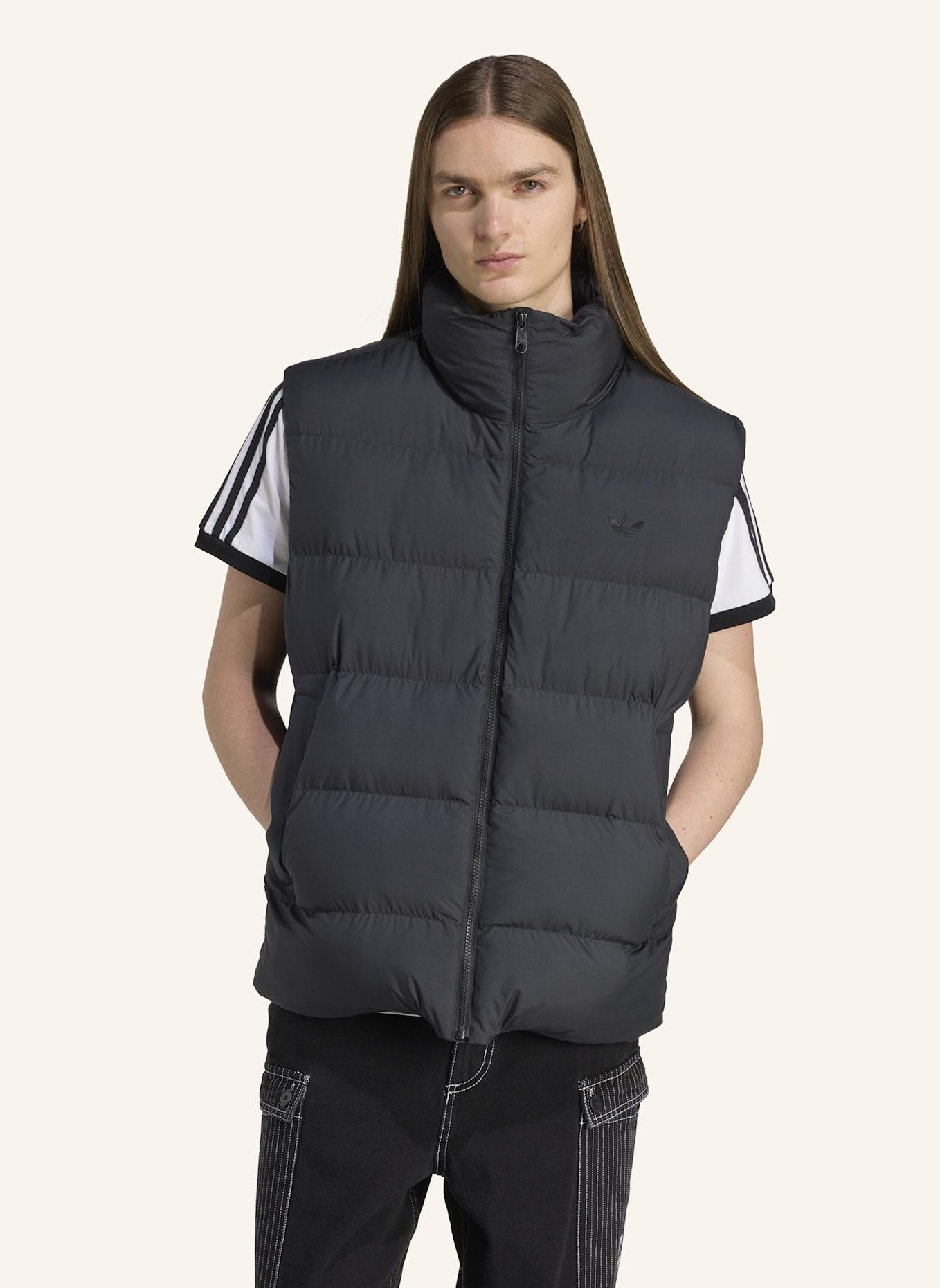 adidas Originals TONAL PUFFER WESTE: SCHWARZ
