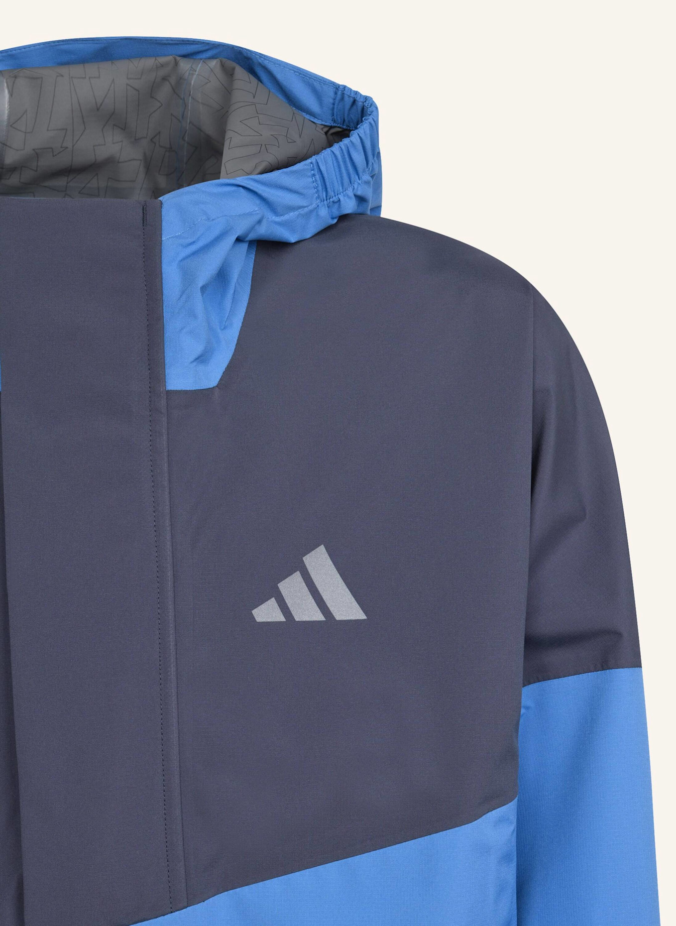 adidas TERREX TERREX KIDS XPLORIC 2.5 LAYER CLIMAPROOF ANORAK: BLAU